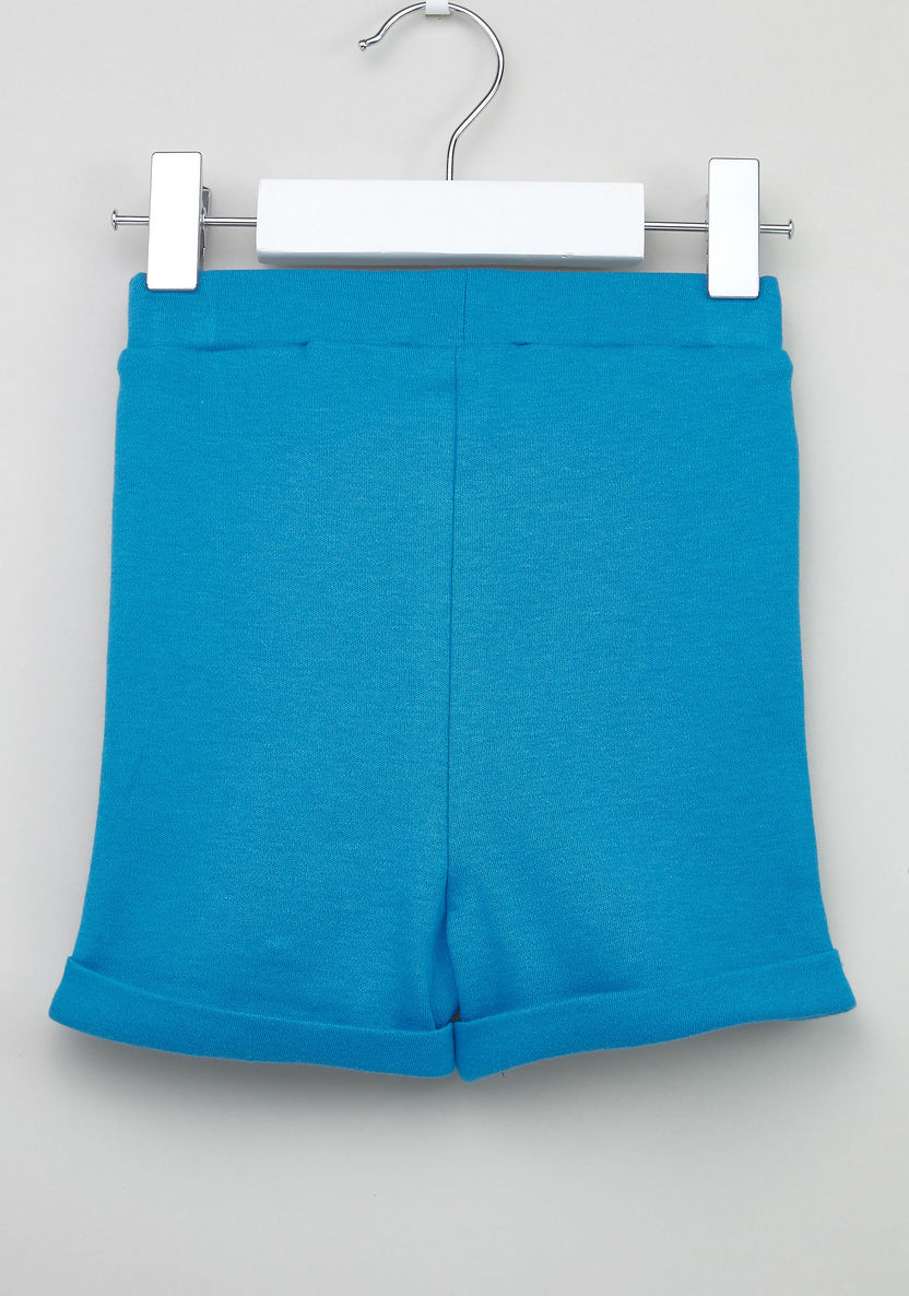 Juniors Cotton Shorts with Drawstring Waist -  Set of 2-Shorts-image-3