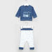 Juniors Printed Round Neck T-shirt with Jog Pants-Pyjama Sets-thumbnail-0