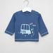 Juniors Printed Round Neck T-shirt with Jog Pants-Pyjama Sets-thumbnail-1