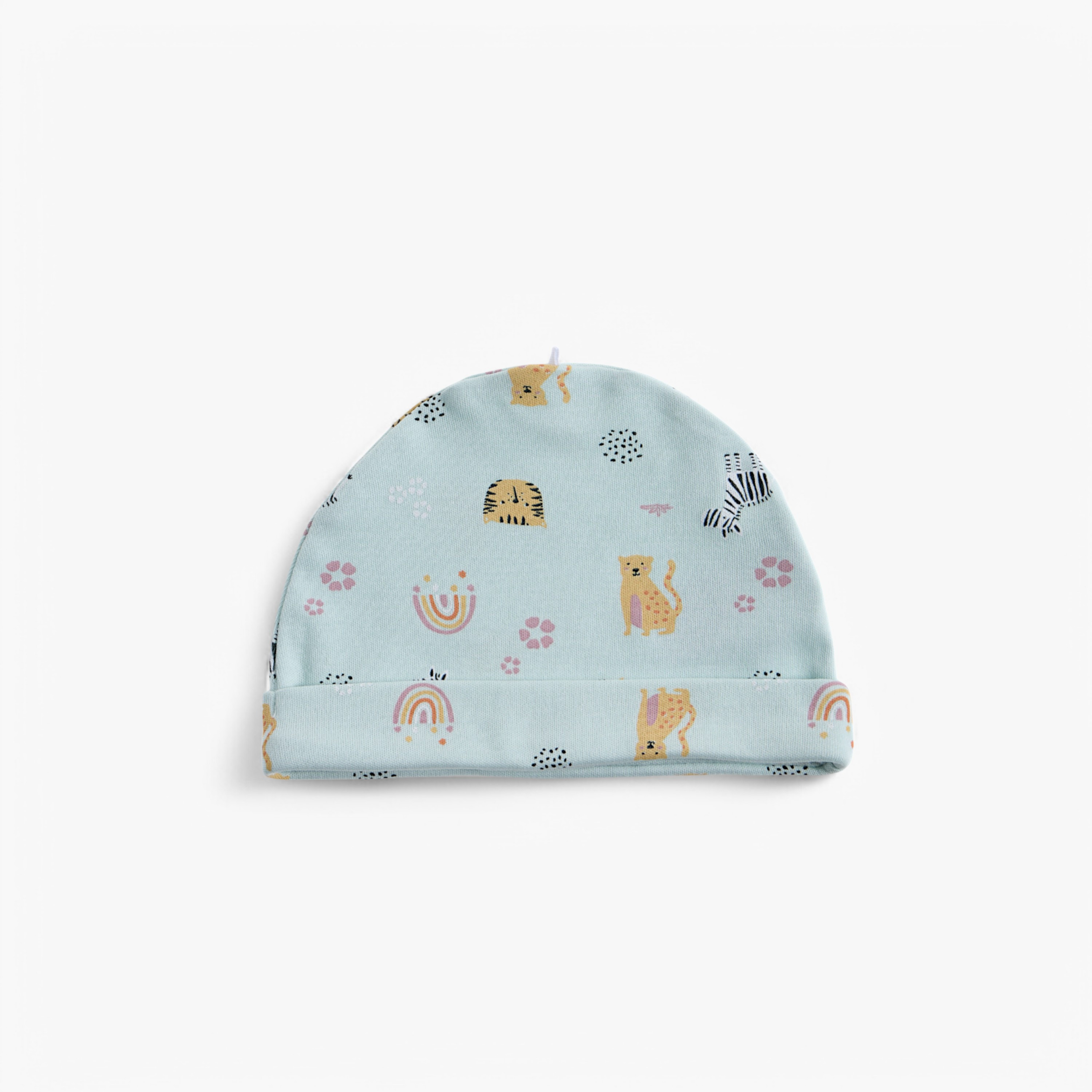 Juniors Animal Print Cap - Set of 2-baby-girls-accessories-caps-image-2