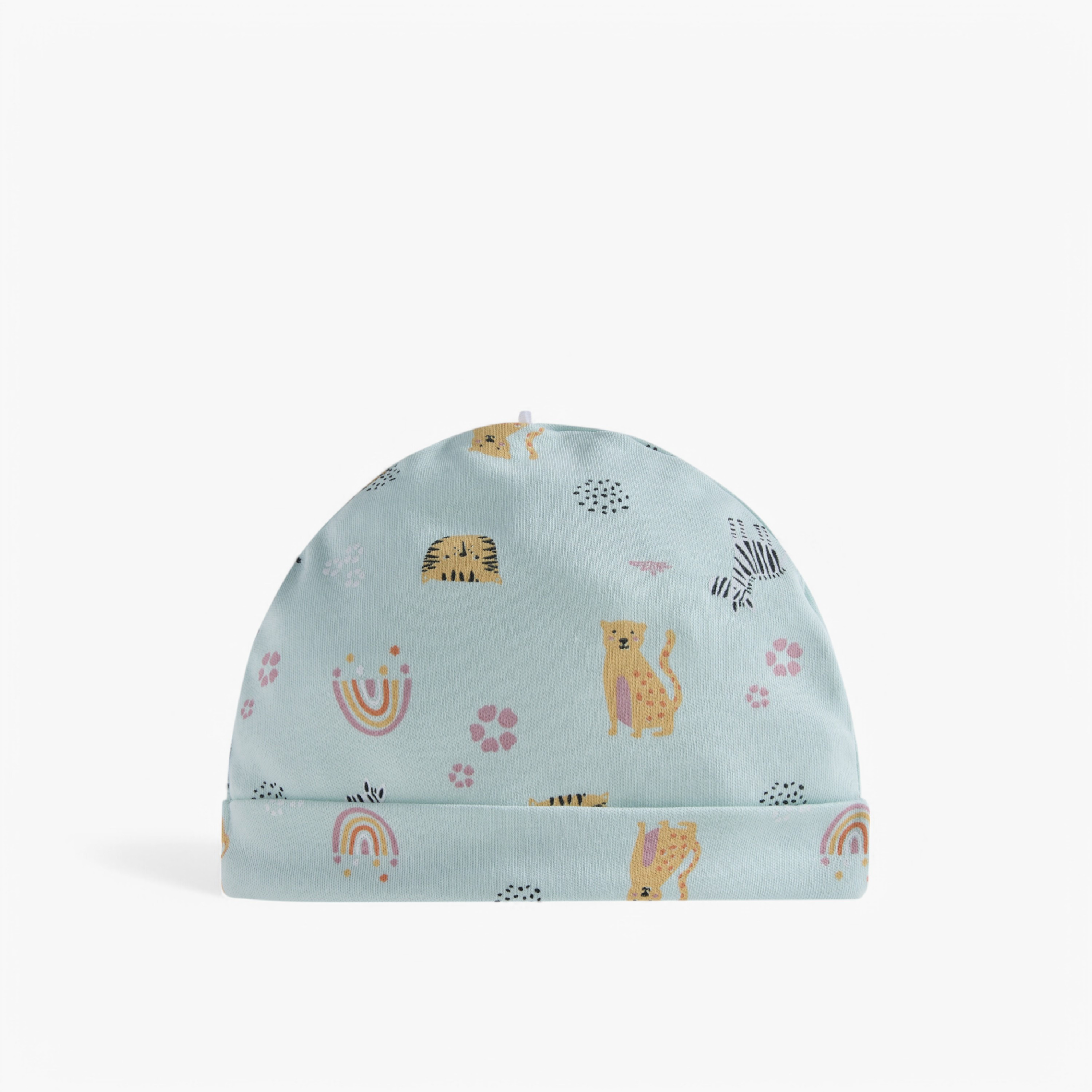 Juniors Animal Print Cap - Set of 2-baby-girls-accessories-caps-image-4