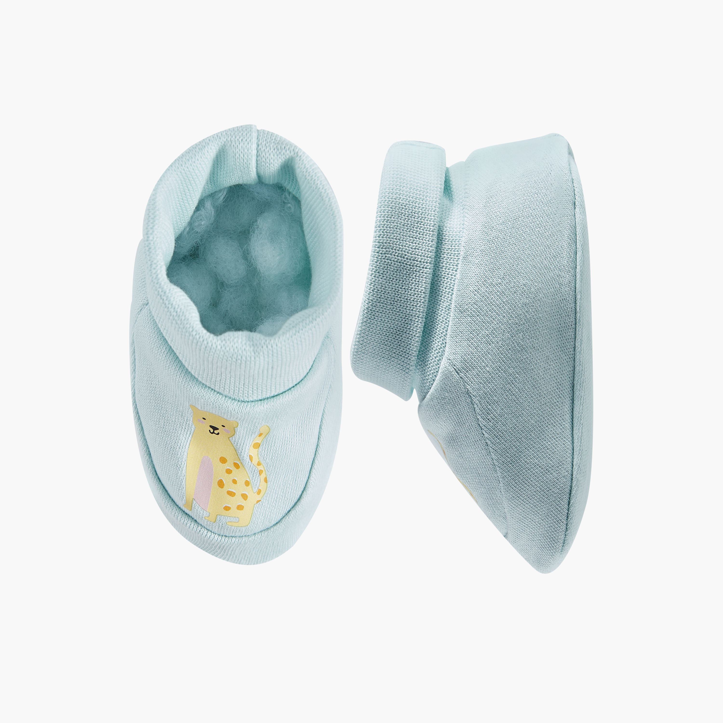 Juniors Printed Slip-On Booties - Set of 2-baby-girls-shoes-booties-image-2