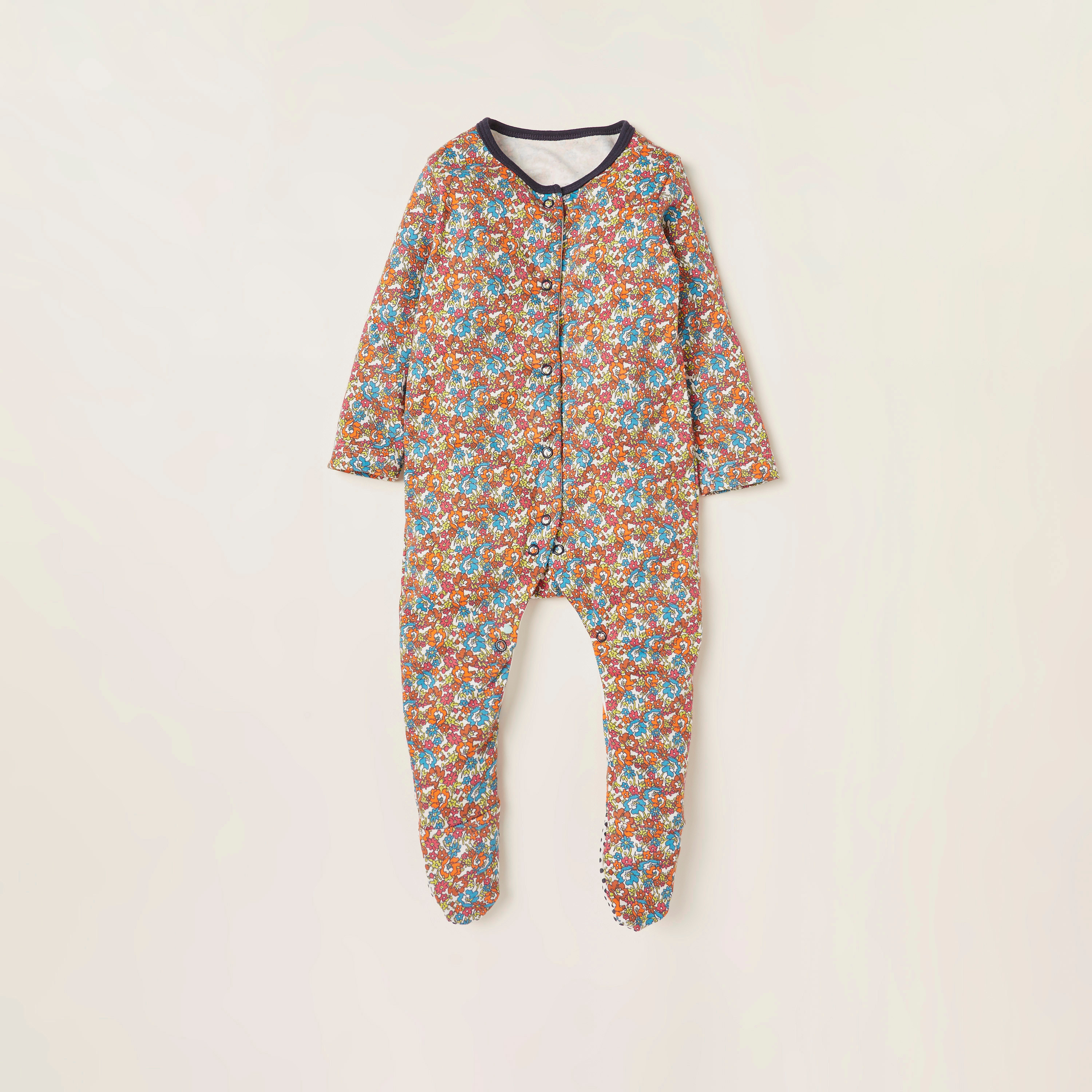 بدلات نوم بطبعات وياقة مستديرة من جونيورز - طقم من 3 قطع-baby-girls-clothing-nightwear-sleepsuits-image-6
