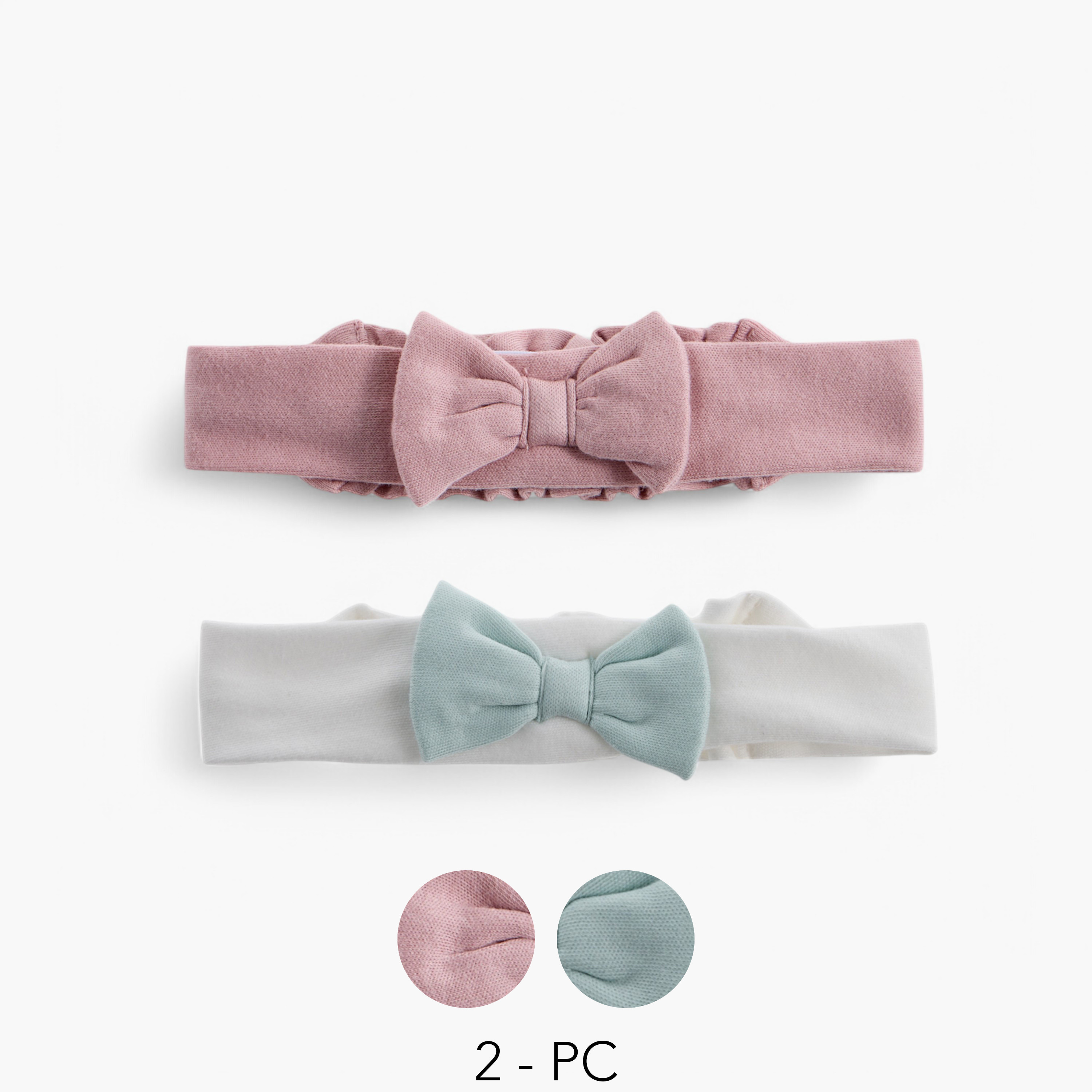 Juniors Bow Detail Headband - Set of 2-baby-girls-accessories-hairaccessories-image-1