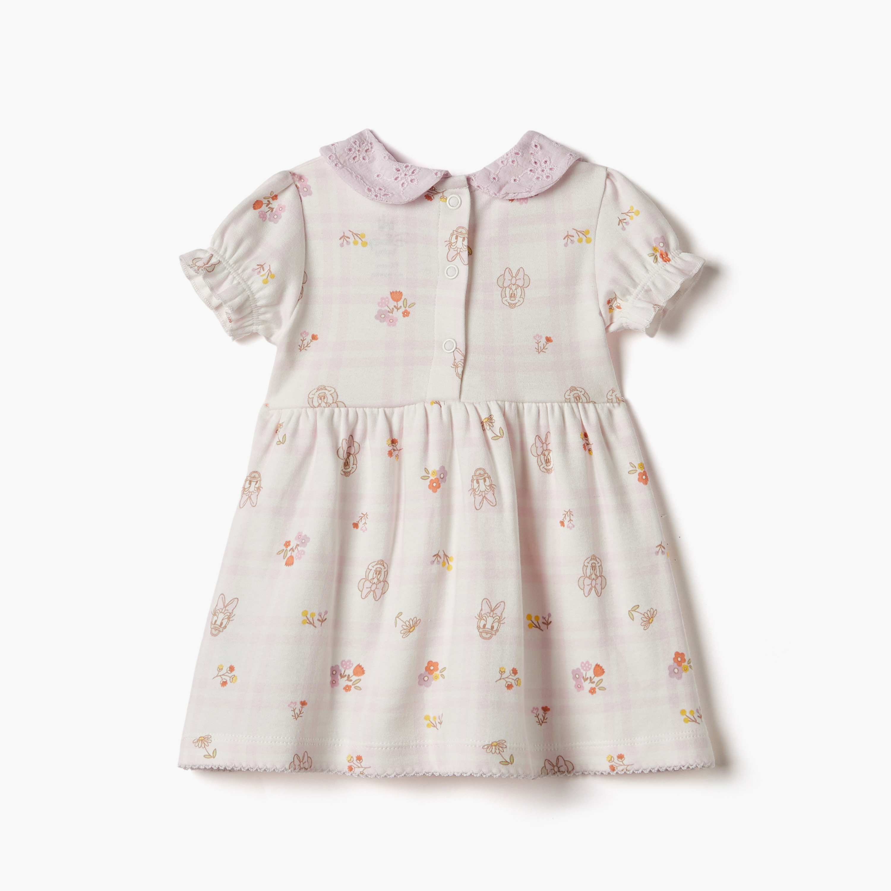 Disney All-Over Minnie Mouse and Daisy Duck Print A-line Dress-baby-girls-clothing-dressesandjumpsuits-image-2
