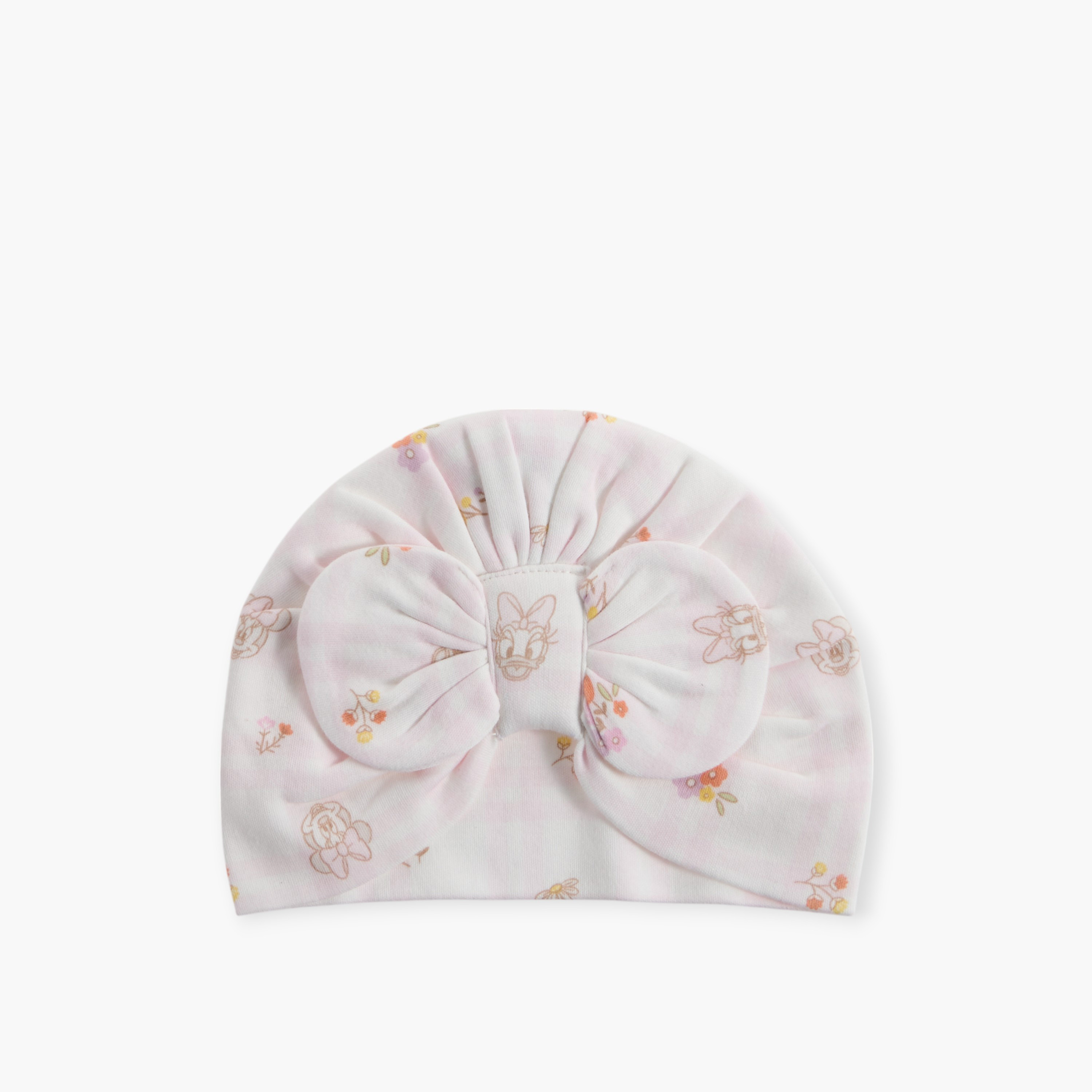 Disney Minnie Mouse and Daisy Duck Print Cap-baby-girls-accessories-caps-image-1