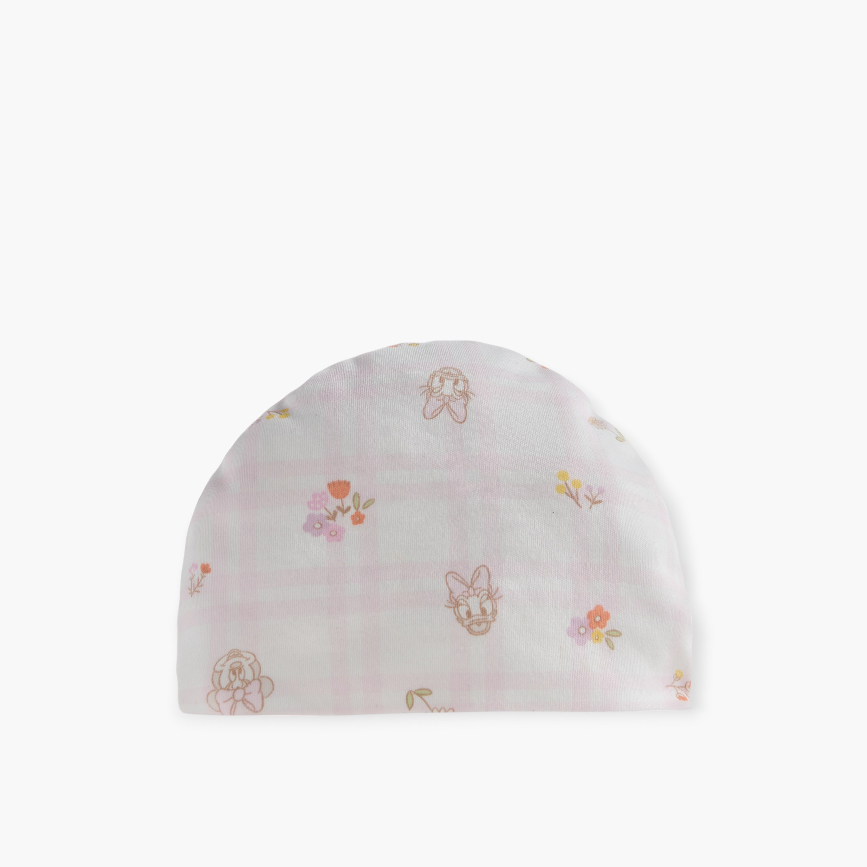 Disney Minnie Mouse and Daisy Duck Print Cap-baby-girls-accessories-caps-image-3