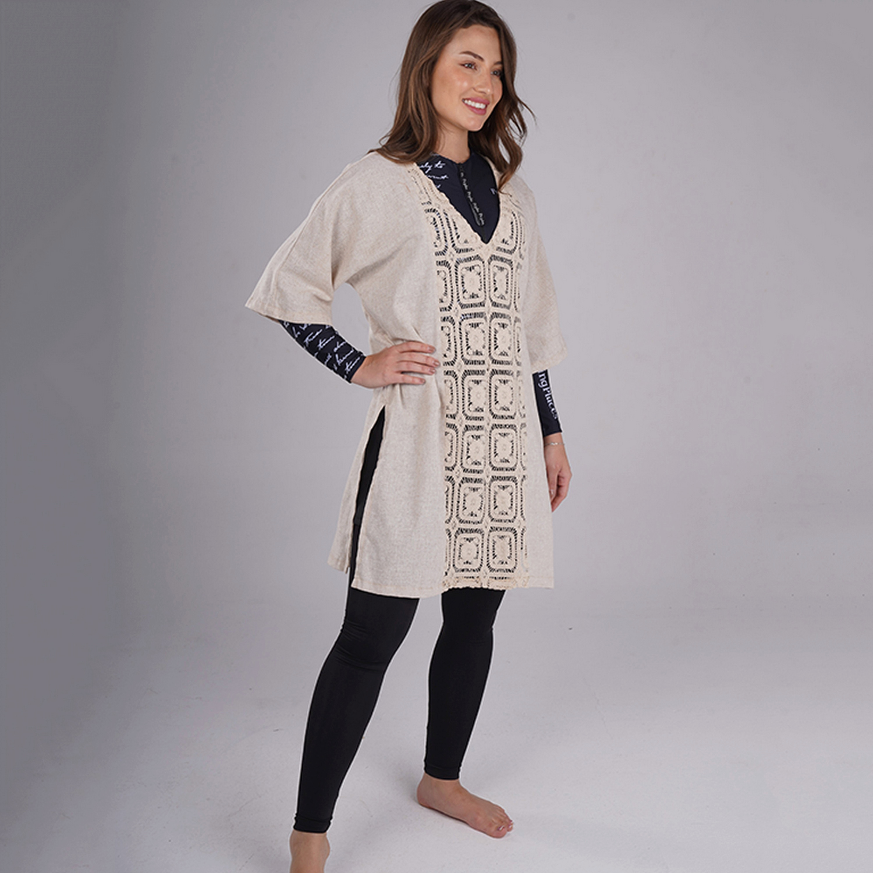 بونشو سباحة نسائي بتغطية من الكتان الكروشيه من بيبلا-women-clothing-swimandbeach-beachwear-image-4