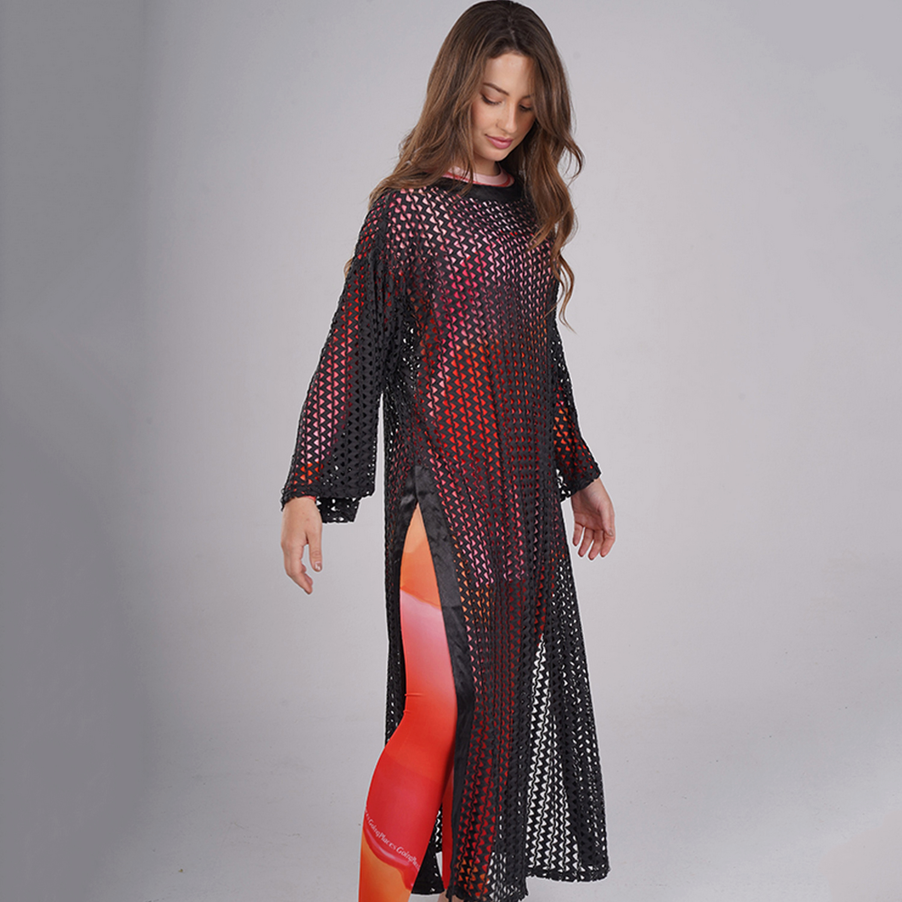 قفطان سباحة نسائي بتغطية من قماش شبكي كروشيه من بيبلا-women-clothing-swimandbeach-beachwear-image-5