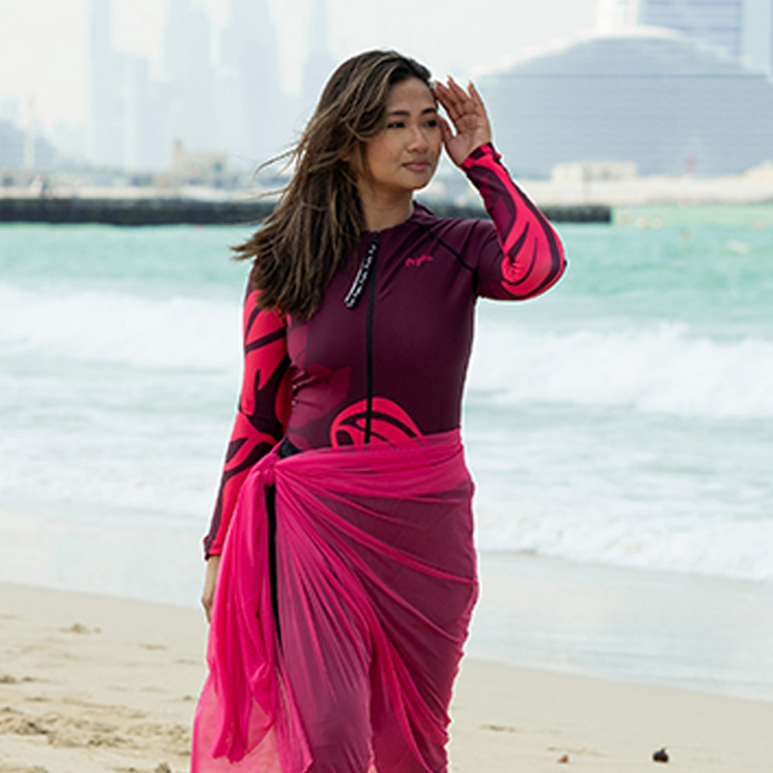 غطاء سباحة نسائي على شكل سارونغ من الشيفون من بيبلا-women-clothing-swimandbeach-beachwear-image-31