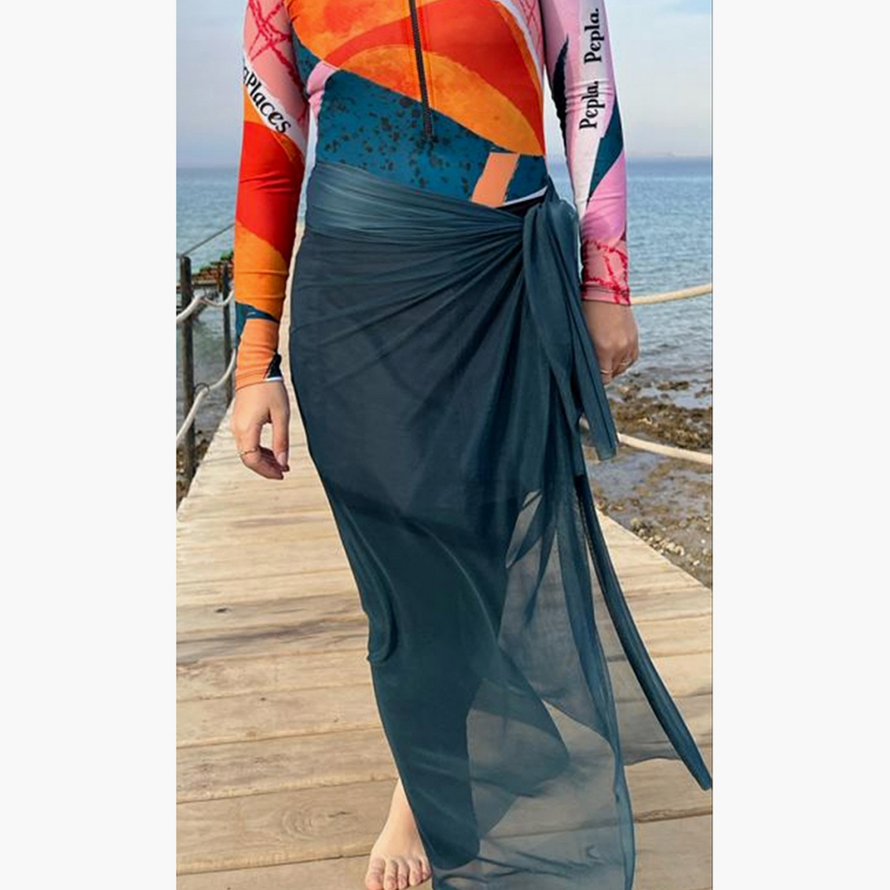 غطاء سباحة نسائي على شكل سارونغ من الشيفون من بيبلا-women-clothing-swimandbeach-beachwear-image-40