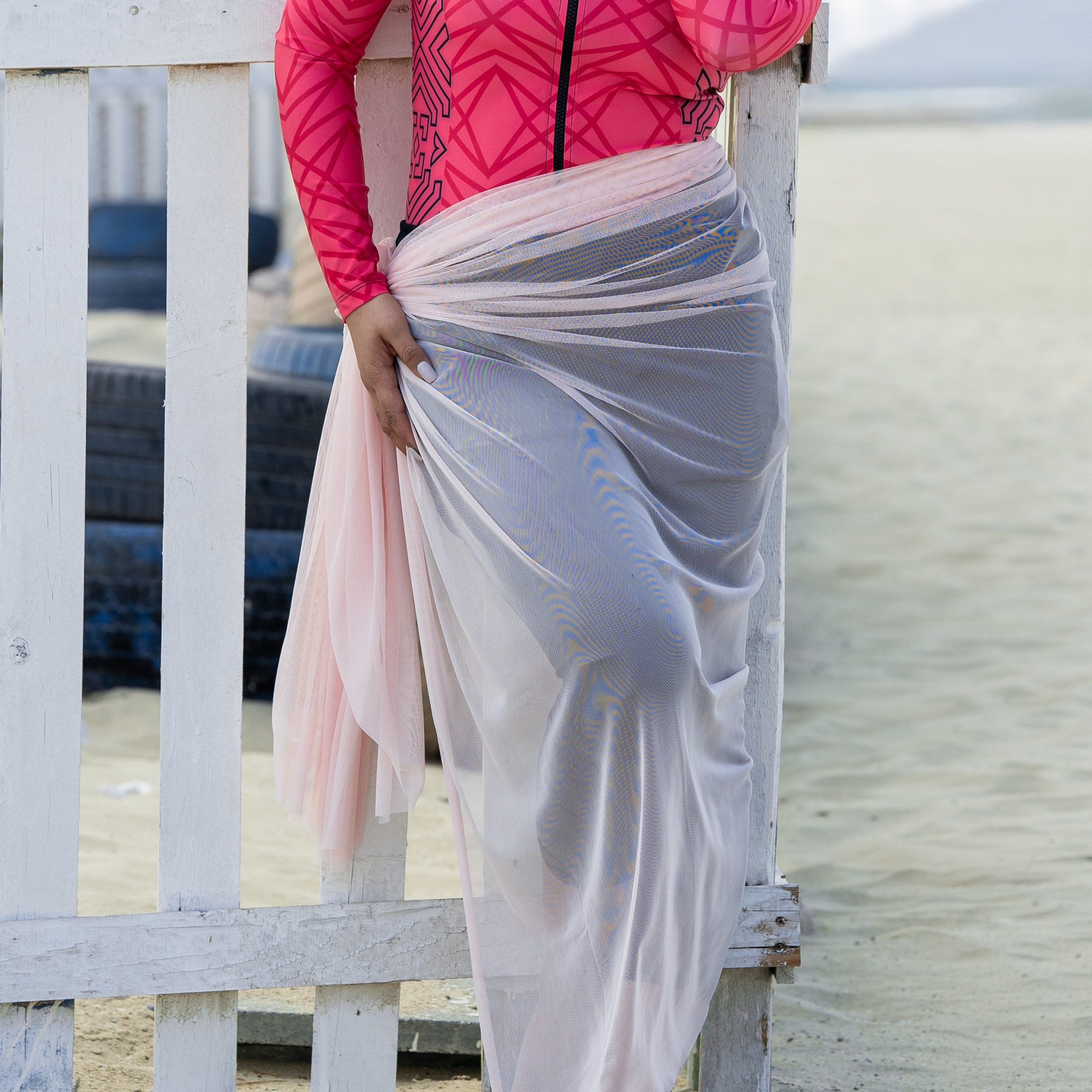 Pepla Women's Chiffon Swim Cover-Up Sarong-women-clothing-swimandbeach-beachwear-image-1