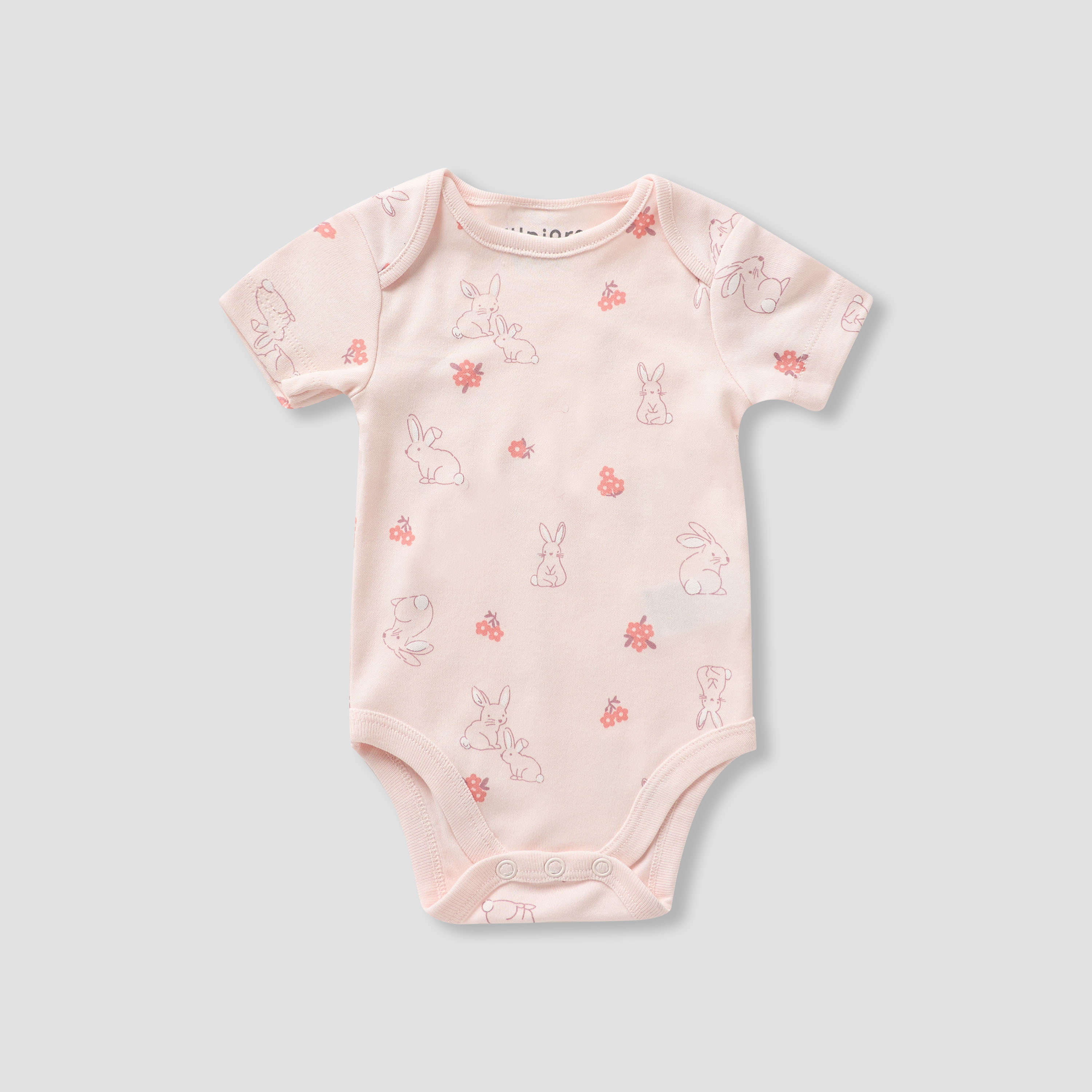 Juniors 9-Piece Boys Gift Set - Cotton - Bodysuit, Pyjamas, Beanie, Mittens, Sleepsuit - Bunny Print-baby-boys-clothing-setsandcoords-image-3