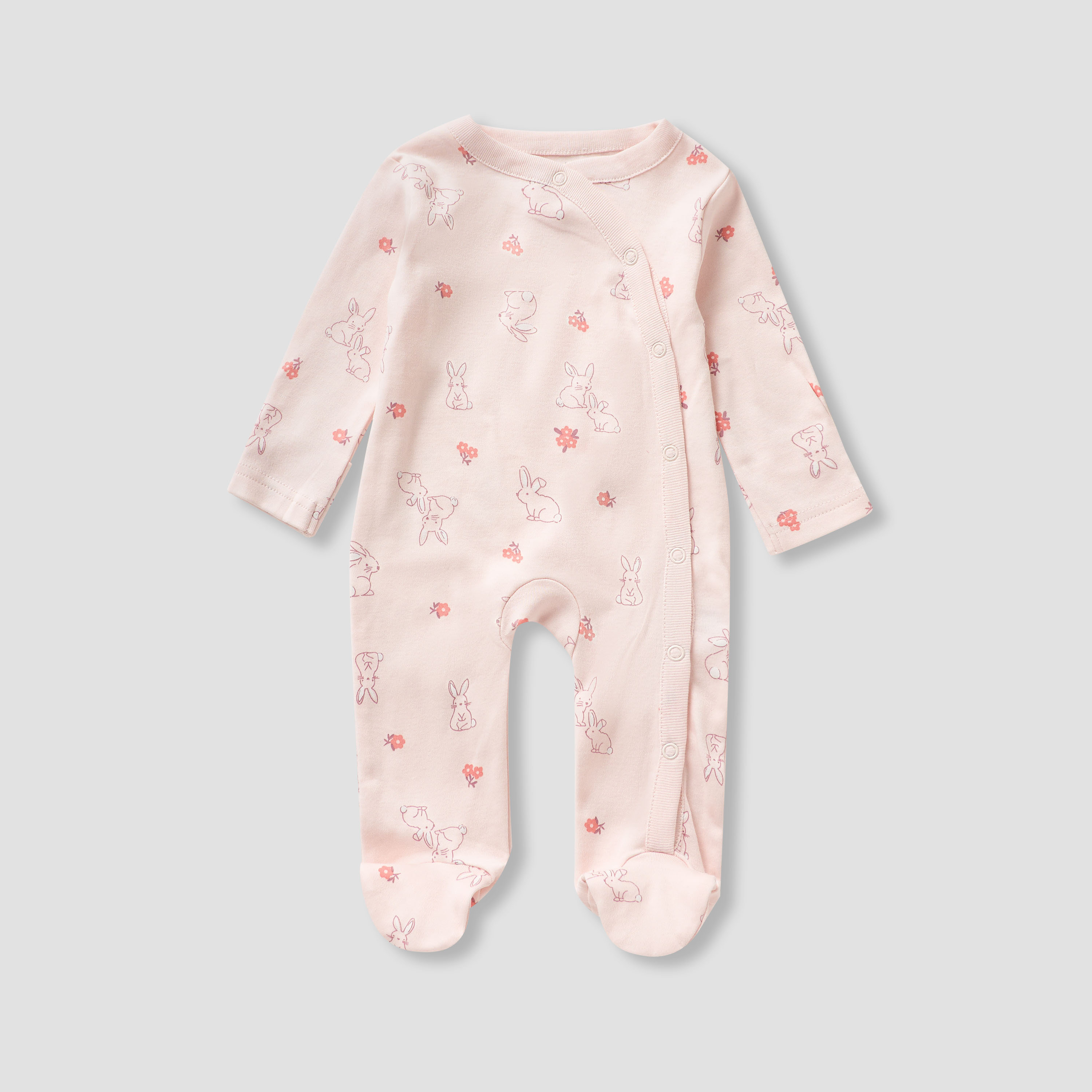 Juniors 9-Piece Boys Gift Set - Cotton - Bodysuit, Pyjamas, Beanie, Mittens, Sleepsuit - Bunny Print-baby-boys-clothing-setsandcoords-image-7