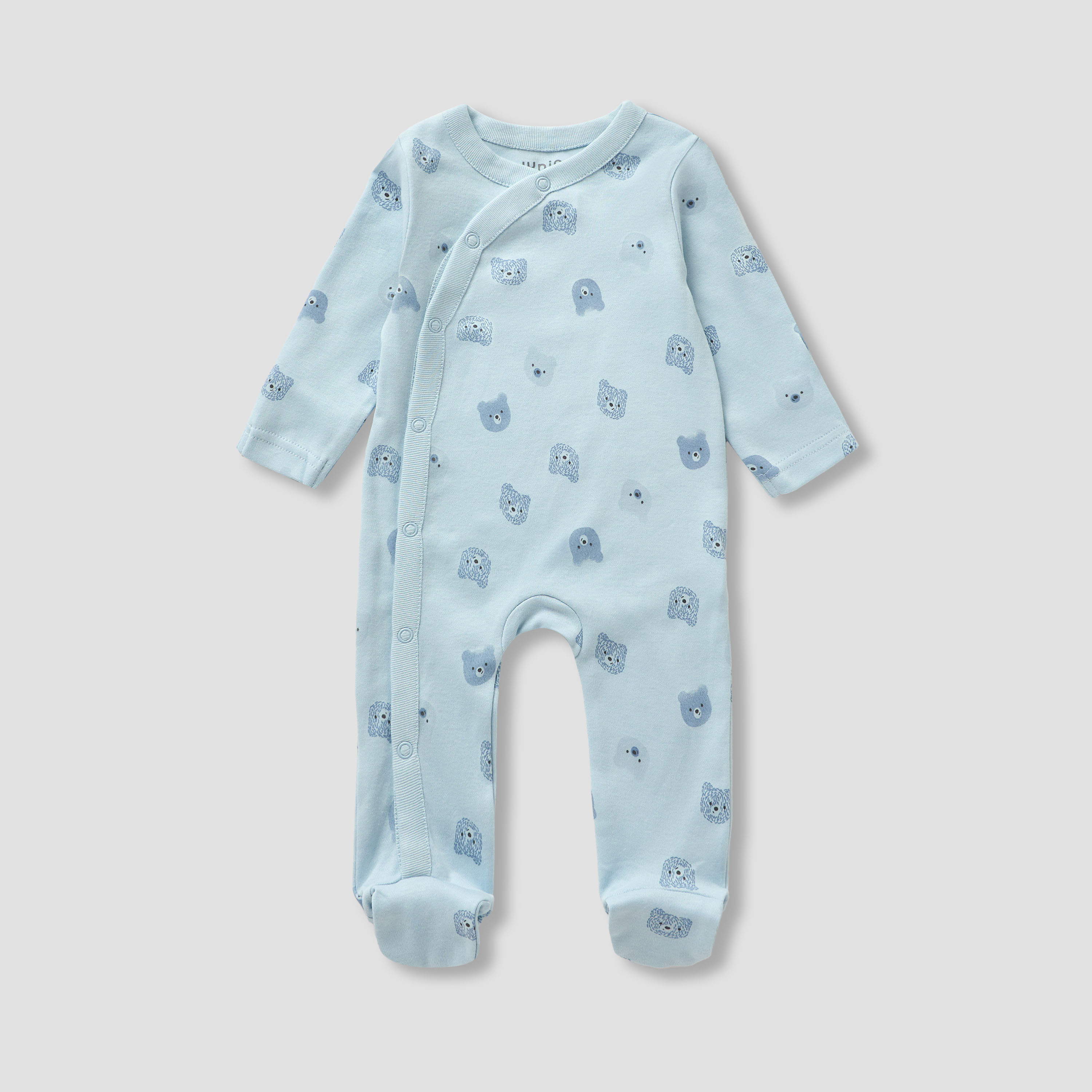 Juniors 9-Piece Boys Gift Set - Cotton - Sleepsuit, Bodysuit, Bib, Beanie, Mittens - Bear Print-baby-boys-clothing-setsandcoords-image-10