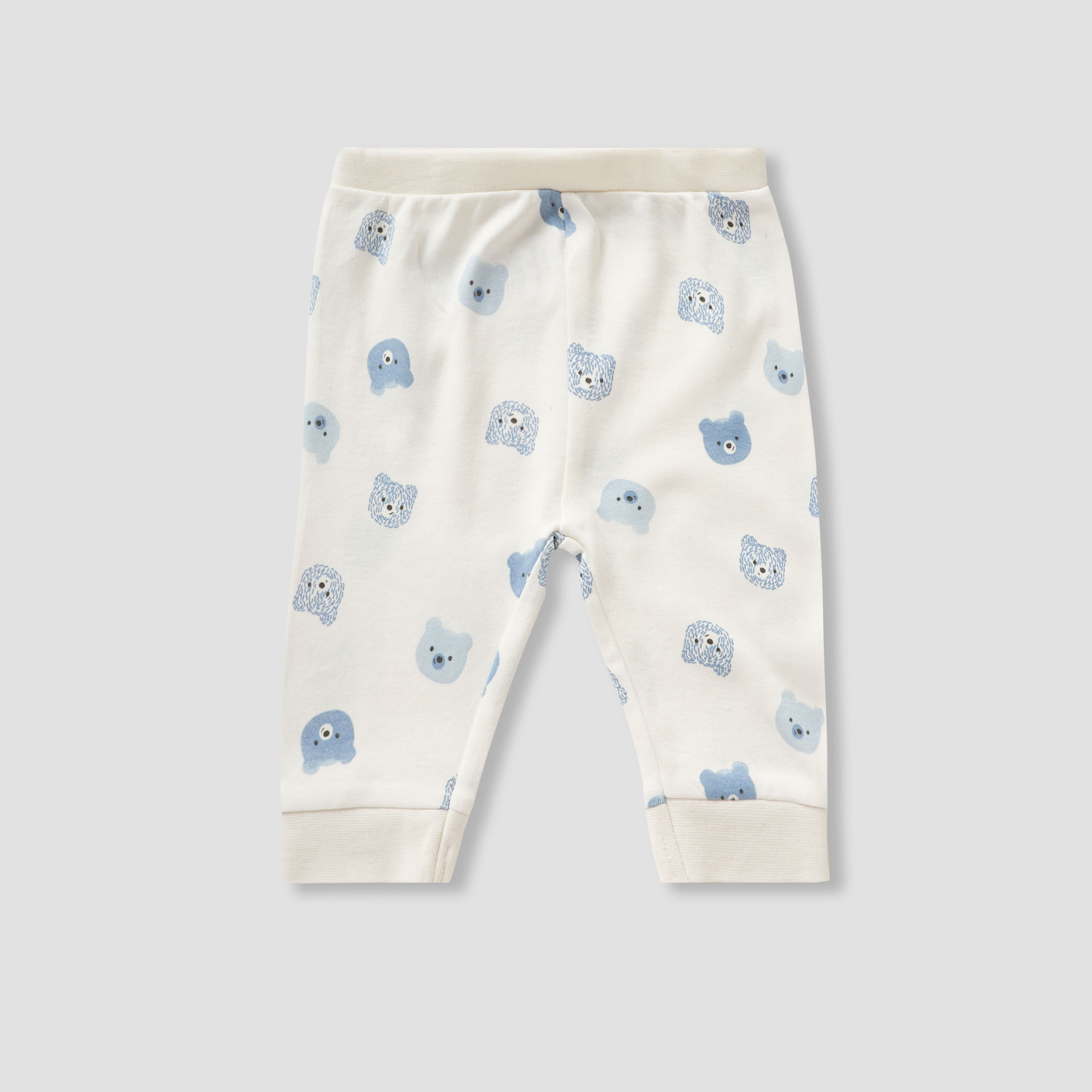 Juniors 9-Piece Boys Gift Set - Cotton - Sleepsuit, Bodysuit, Bib, Beanie, Mittens - Bear Print-baby-boys-clothing-setsandcoords-image-6