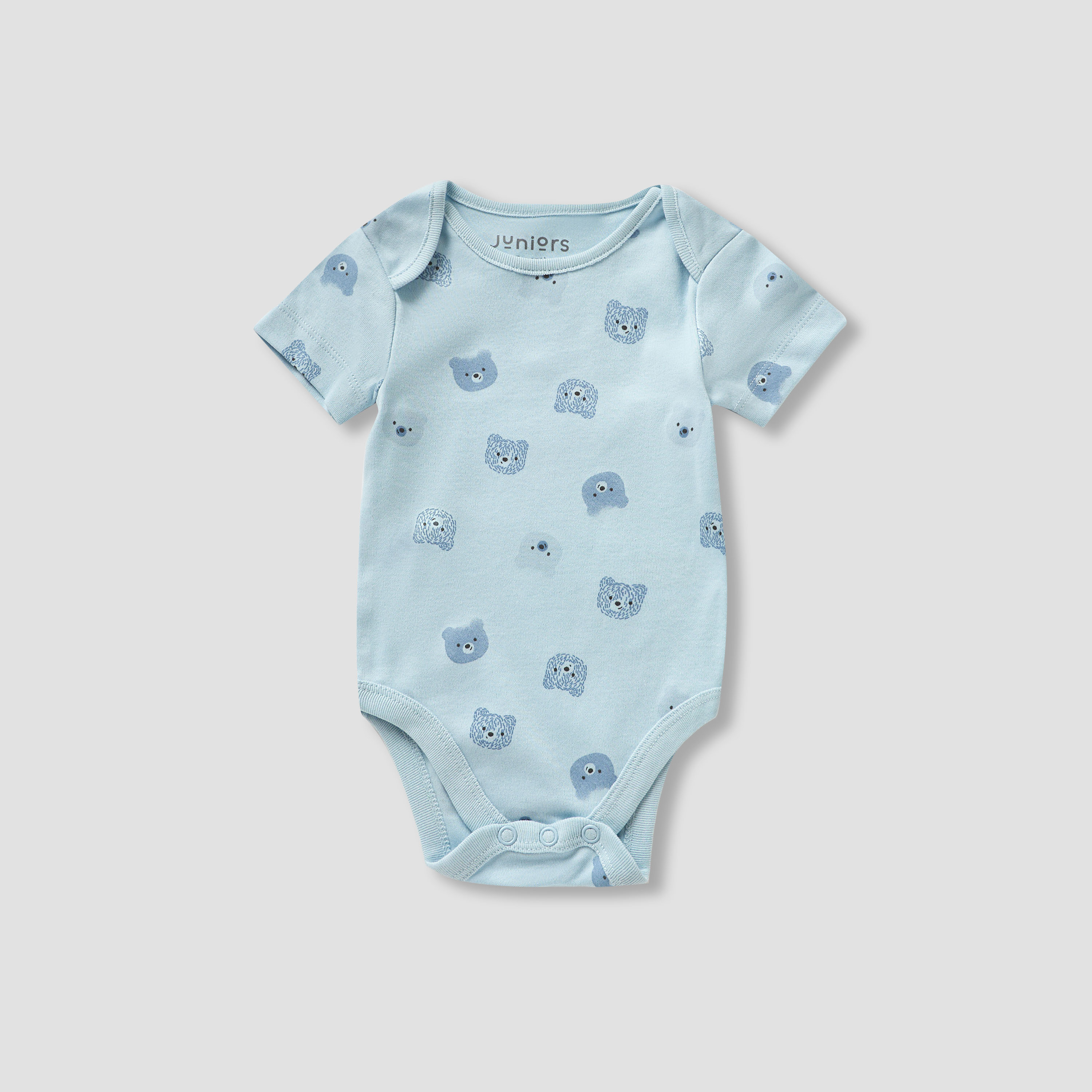 Juniors 9-Piece Boys Gift Set - Cotton - Sleepsuit, Bodysuit, Bib, Beanie, Mittens - Bear Print-baby-boys-clothing-setsandcoords-image-8