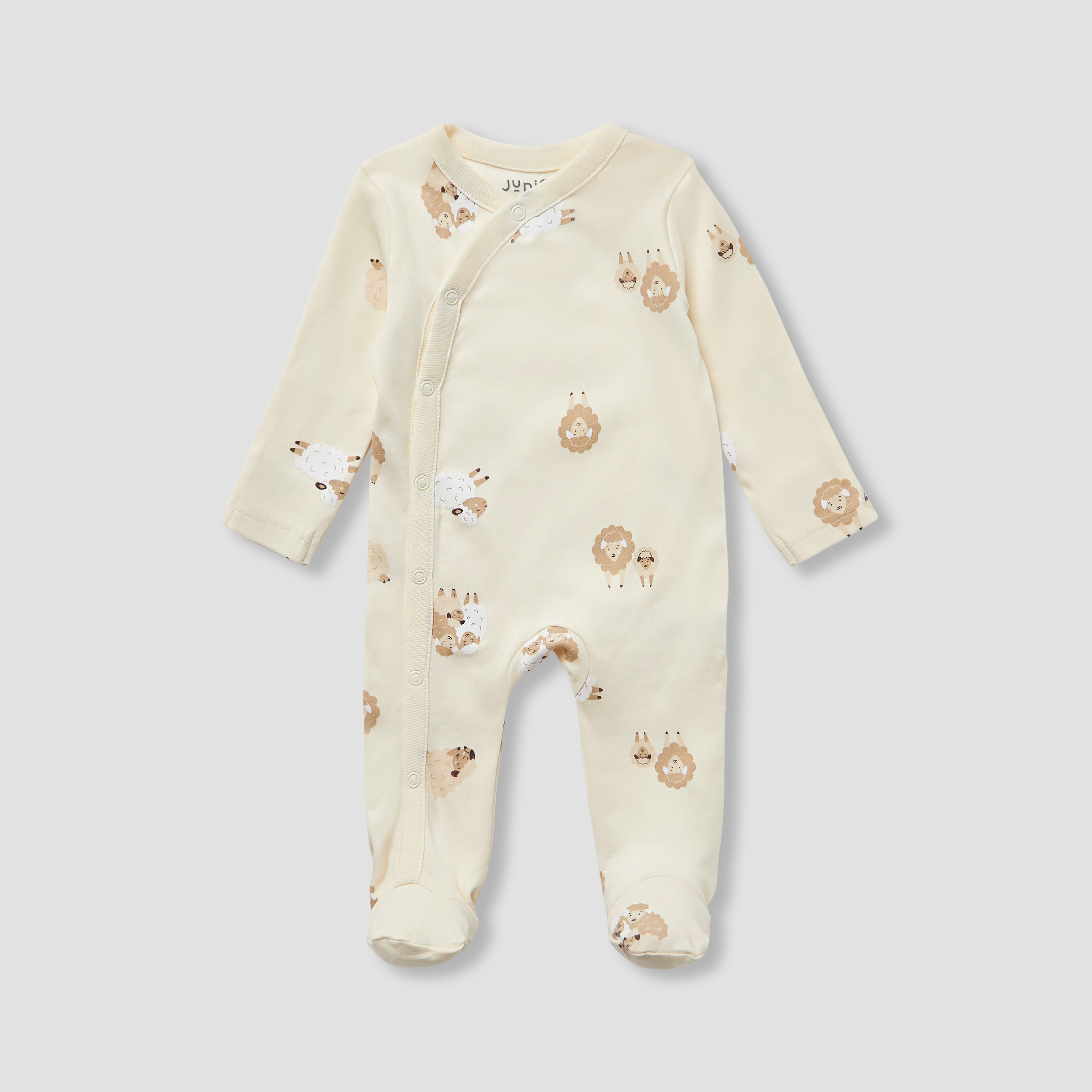 Juniors 9-Piece Girls Gift Set - Cotton - Sleepsuit, Bodysuit, T-shirt, Pyjama - Sheep Print-baby-girls-clothing-setsandcoords-image-2