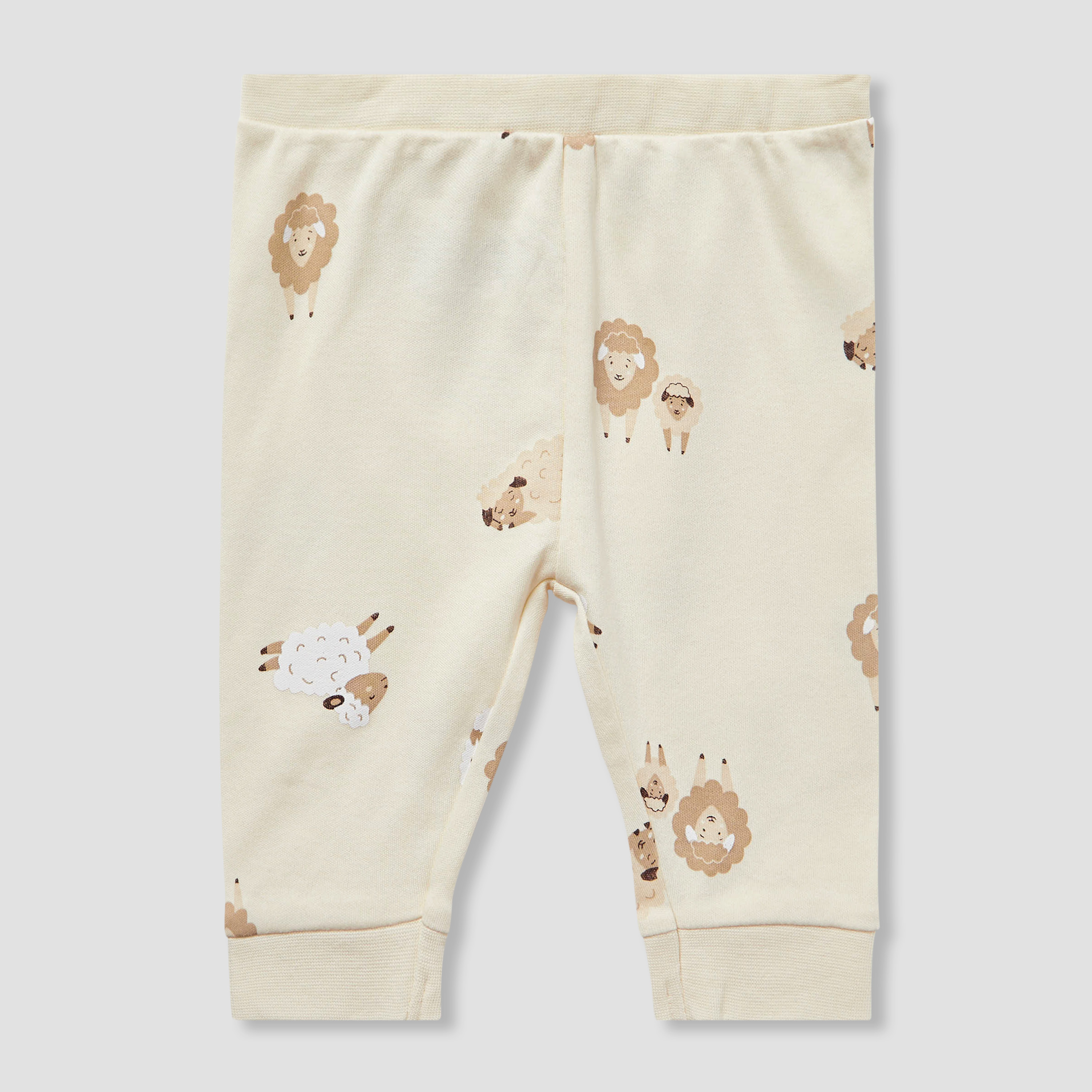 Juniors 9-Piece Girls Gift Set - Cotton - Sleepsuit, Bodysuit, T-shirt, Pyjama - Sheep Print-baby-girls-clothing-setsandcoords-image-6