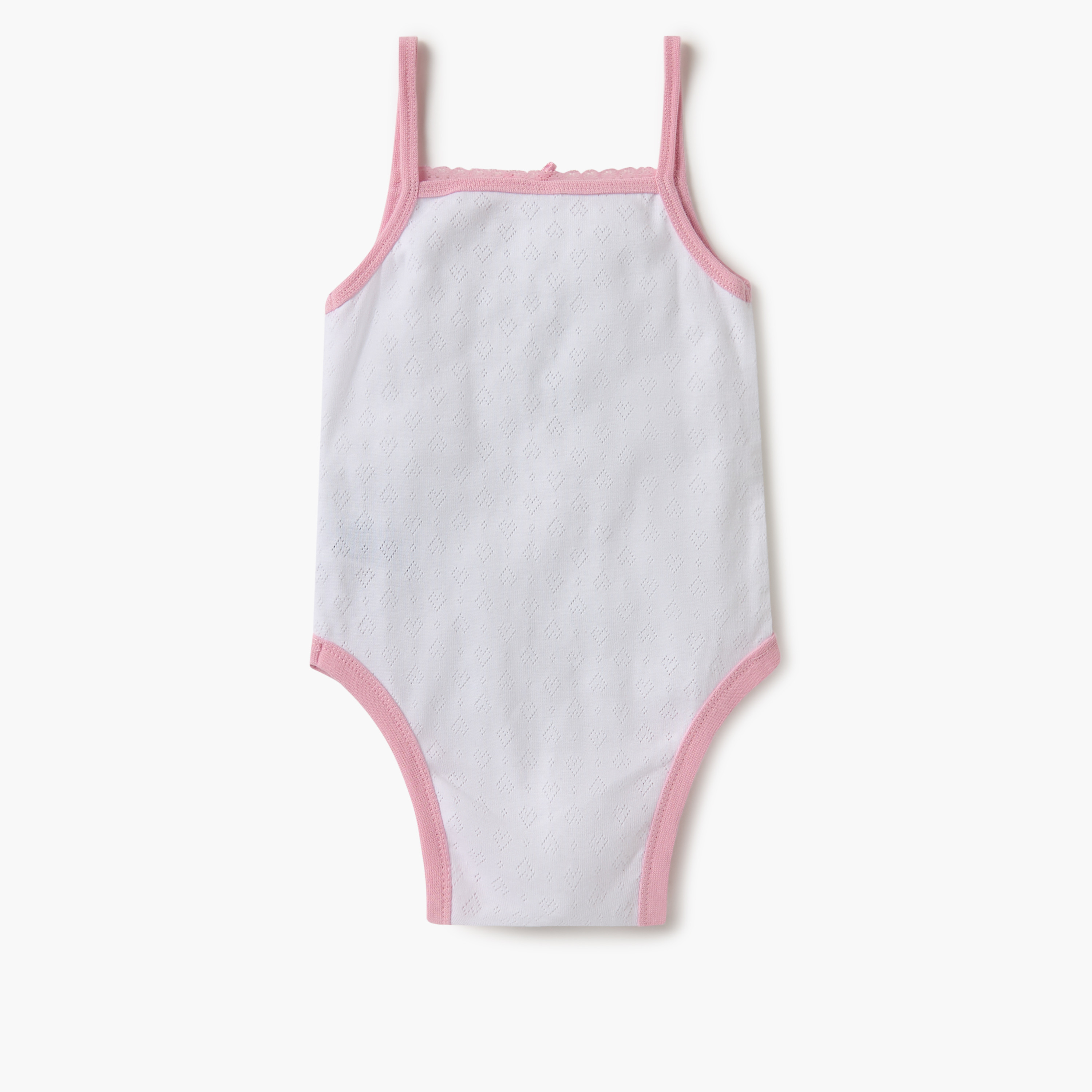 Juniors Strappy Textured Bodysuit with Bow Detail-baby-girls-clothing-bodysuits-image-3