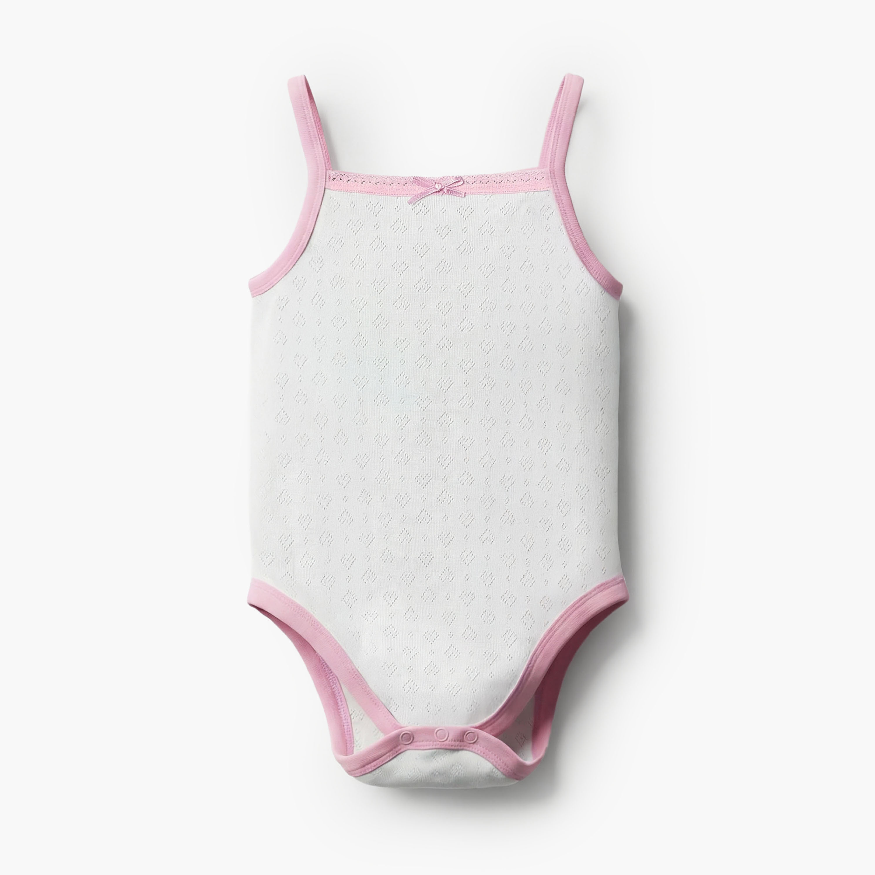Juniors Square Neck Sleeveless Bodysuit with Snap Button Closure-baby-girls-clothing-bodysuits-image-2