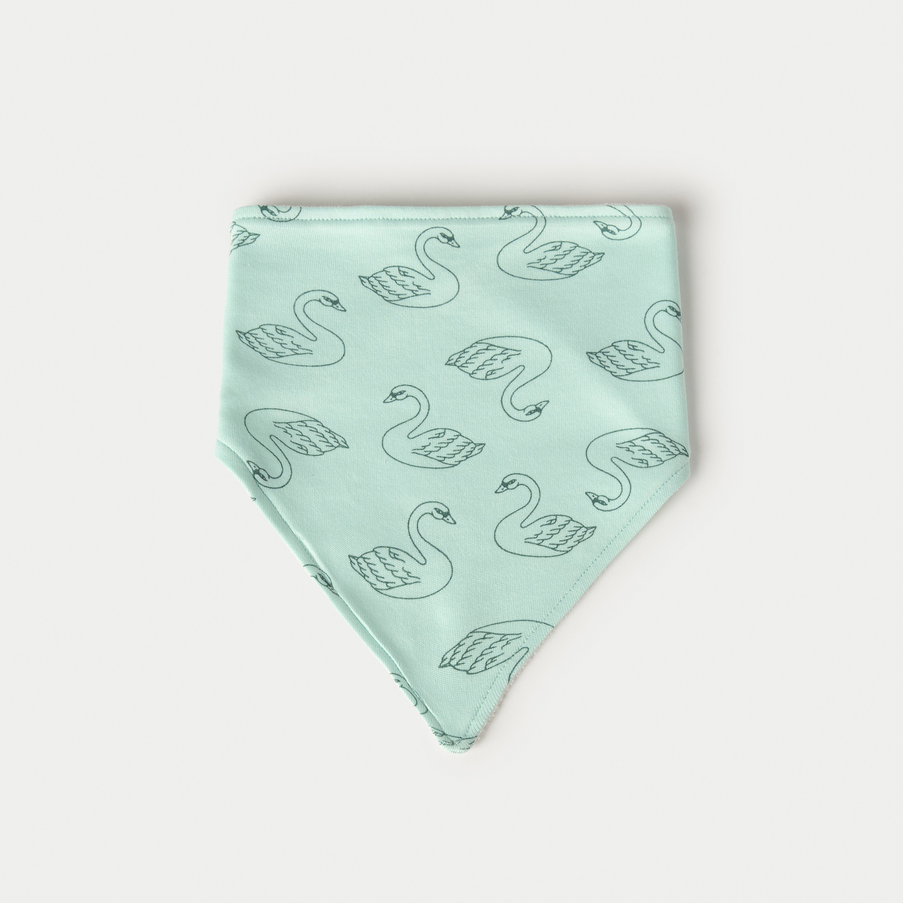 Juniors Printed Muslin Bib with Button Closure - Set of 3-baby-feeding-bibs-image-4