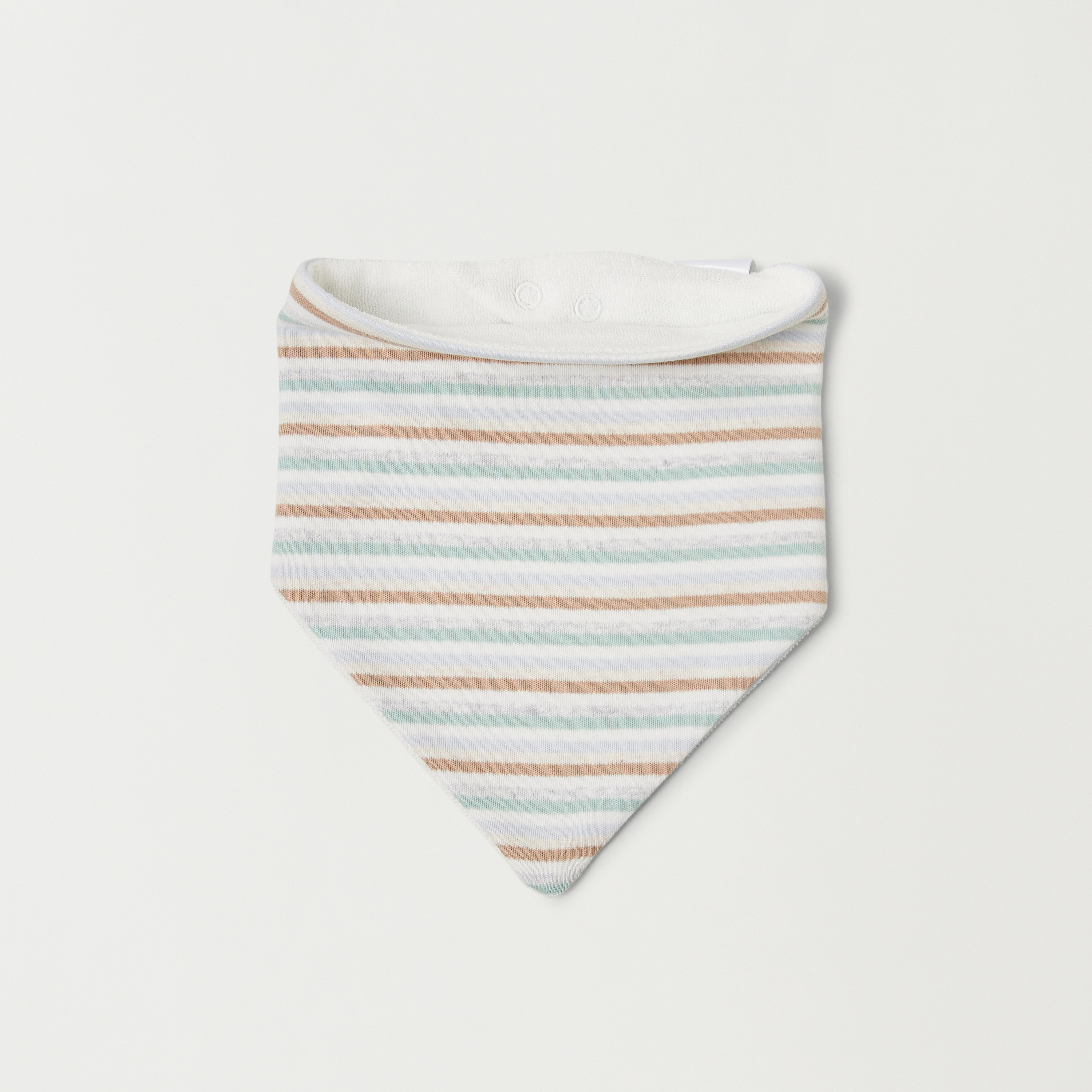 Juniors Elephant Print Dribble Bib with Snap Button Closure - Set of 3-promo_babyshop_Buy3for10_UAE230426-image-2