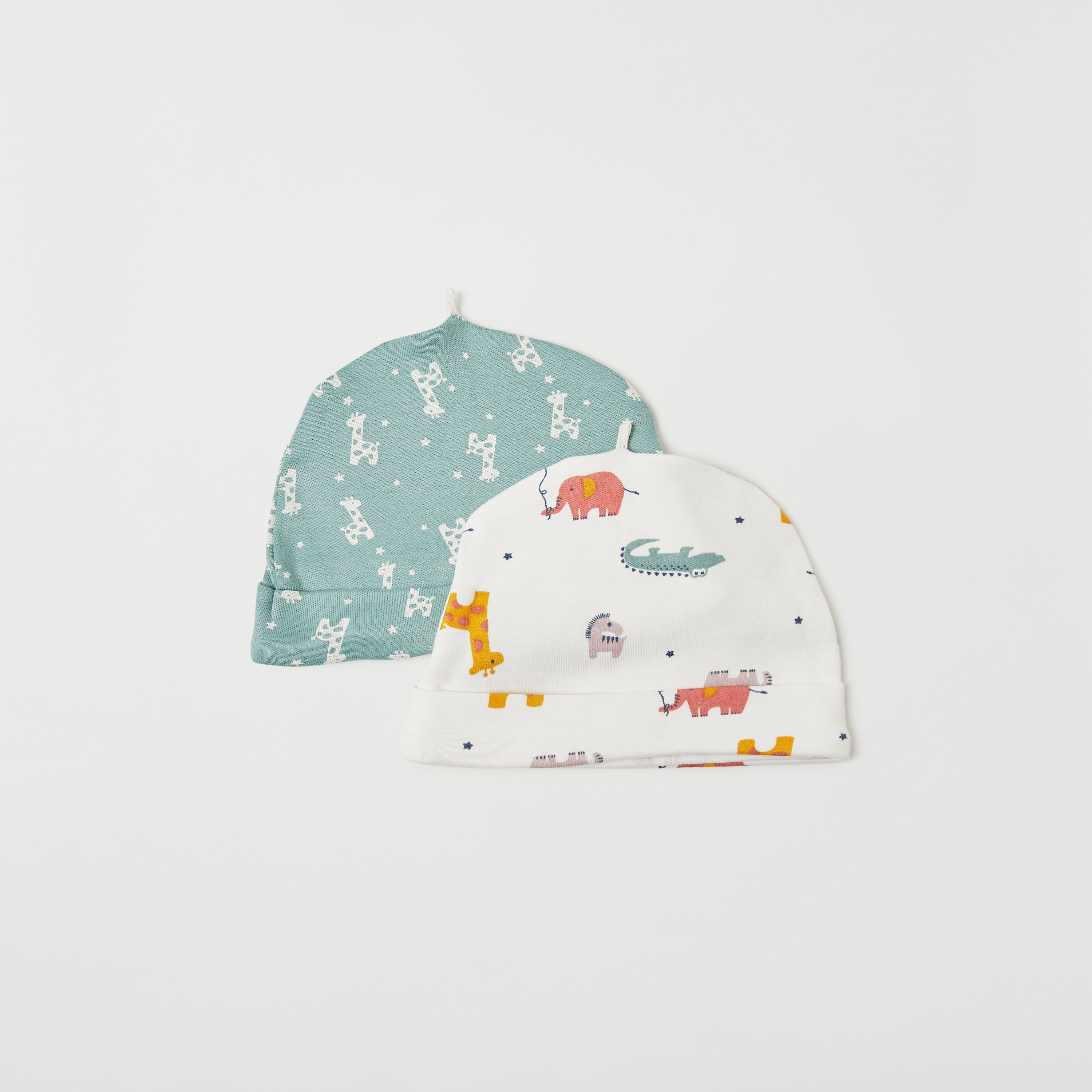 كاب بطبعات من جونيورز - طقم من قطعتين-baby-boys-accessories-caps-image-1