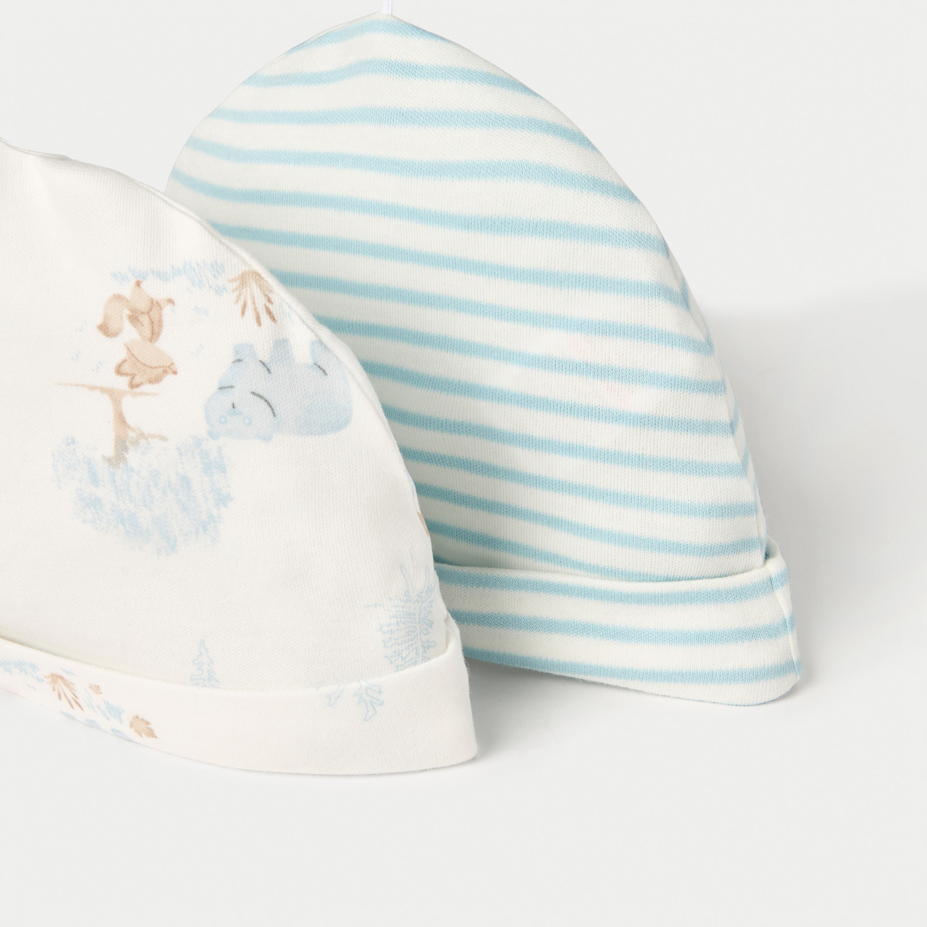 قبعات بيني بطبعات من جونيورز - طقم من قطعتين-baby-boys-accessories-caps-image-5