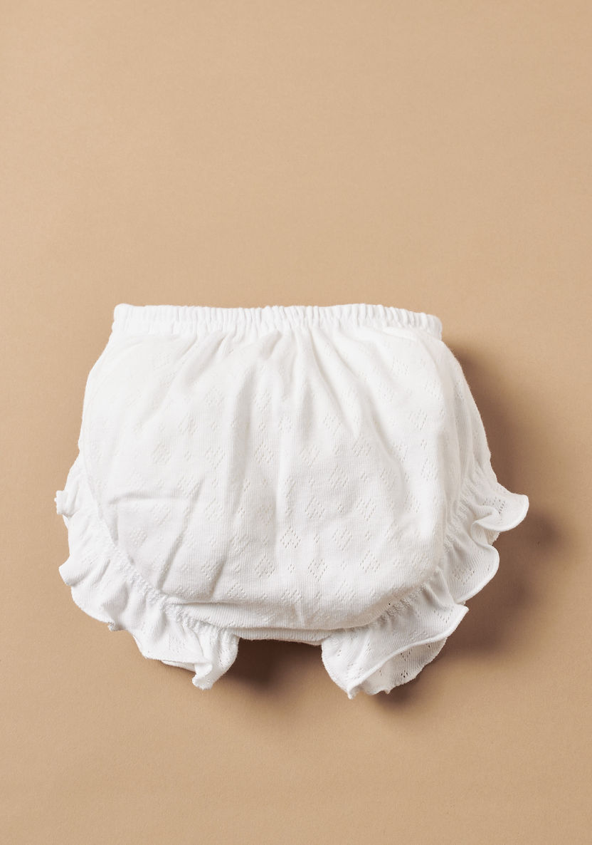 Juniors Textured Bloomer Panty-Innerwear-image-0