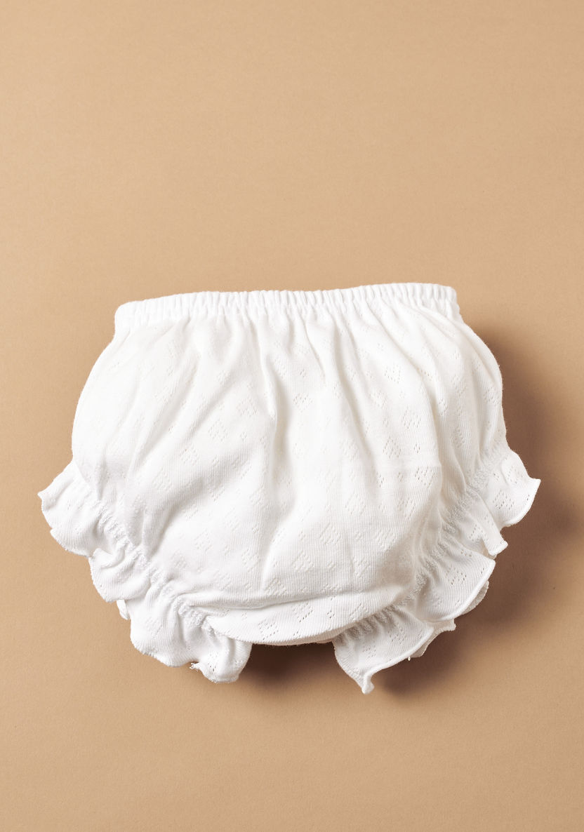 Juniors Textured Bloomer Panty-Innerwear-image-3