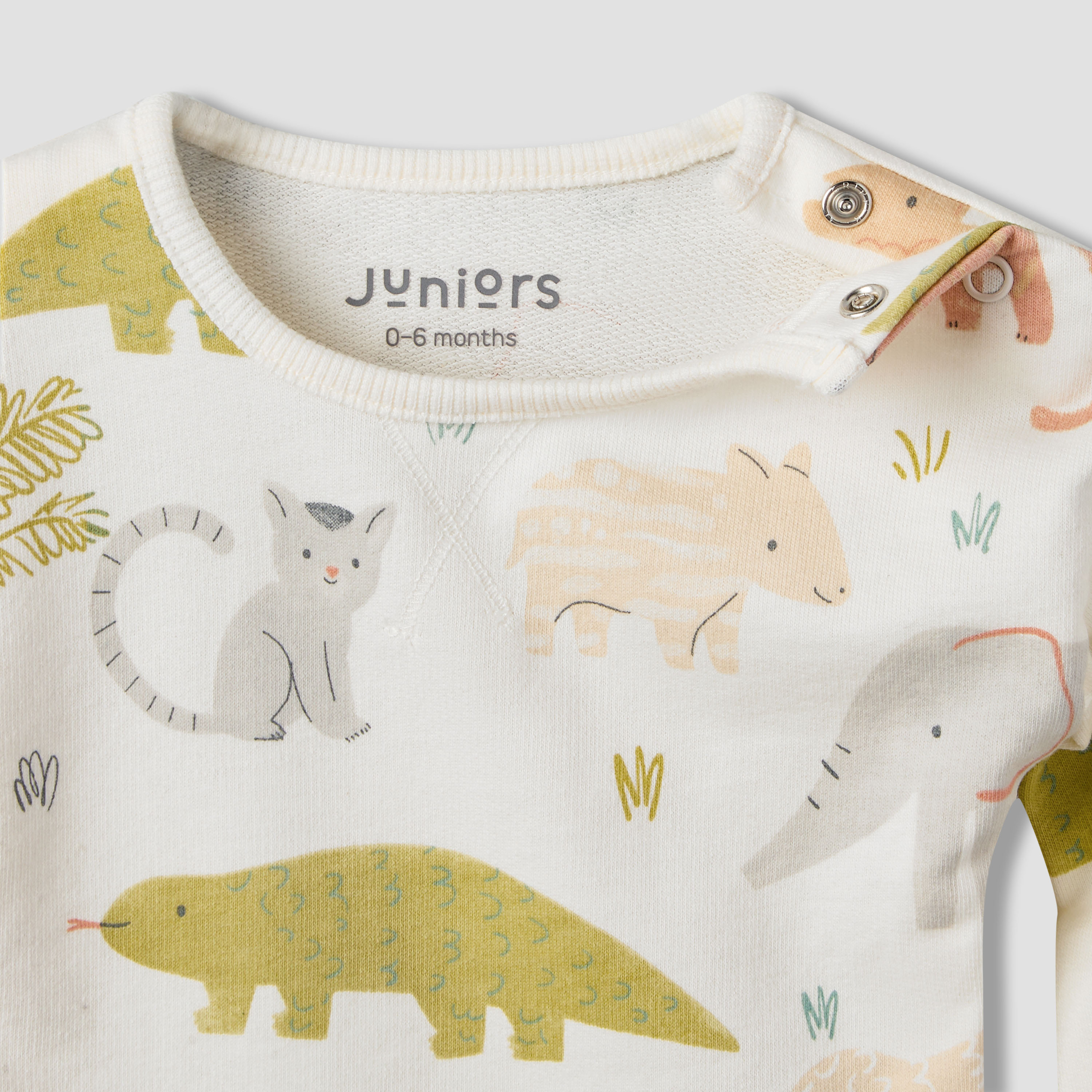 Juniors Cotton Crew Neck Long Sleeves Pyjama Set with Safari Print-baby-boys-clothing-nightwear-pyjamasets-image-8