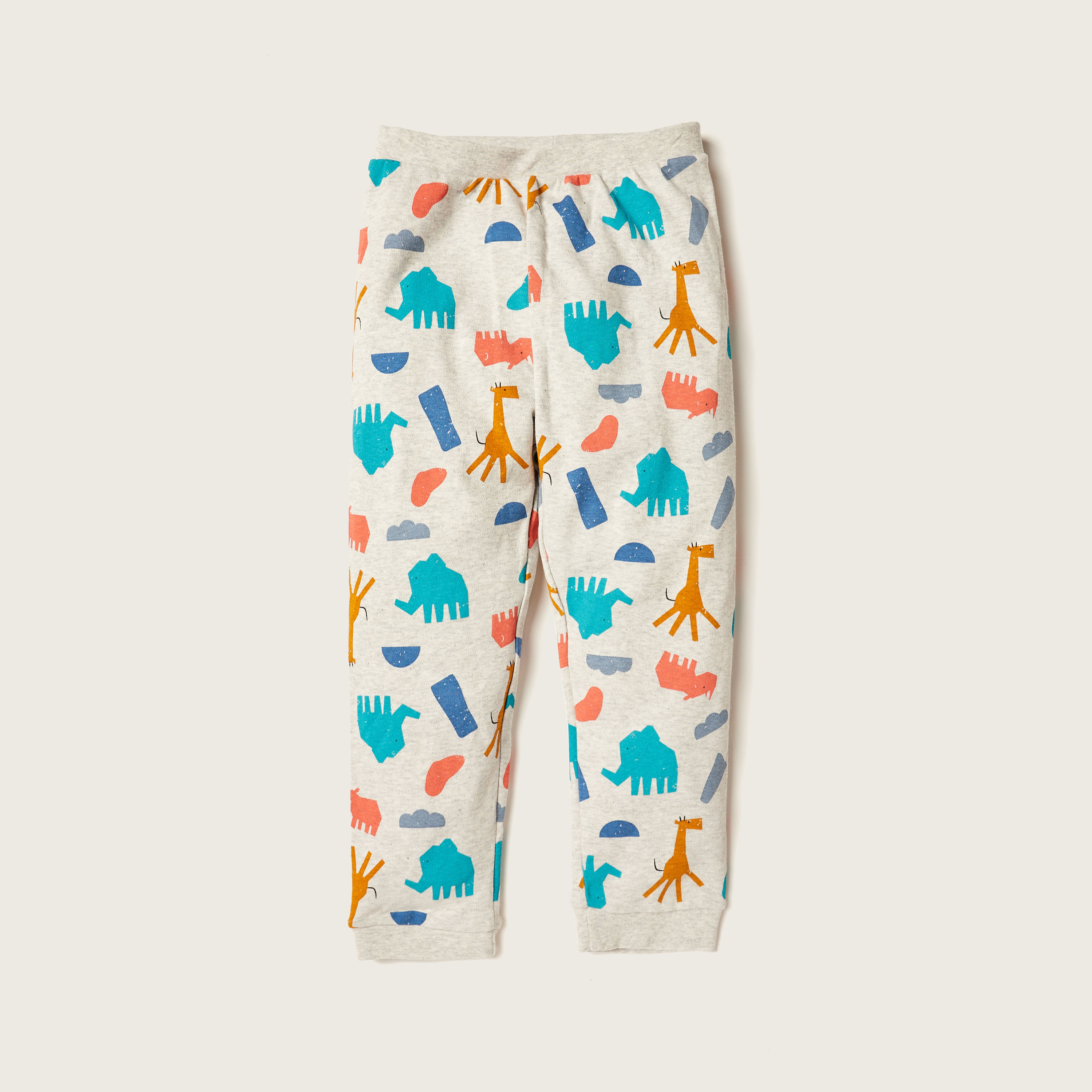 Juniors Printed Long Sleeves T-shirt and Elasticated Pyjama Set-baby-boys-clothing-nightwear-pyjamasets-image-4