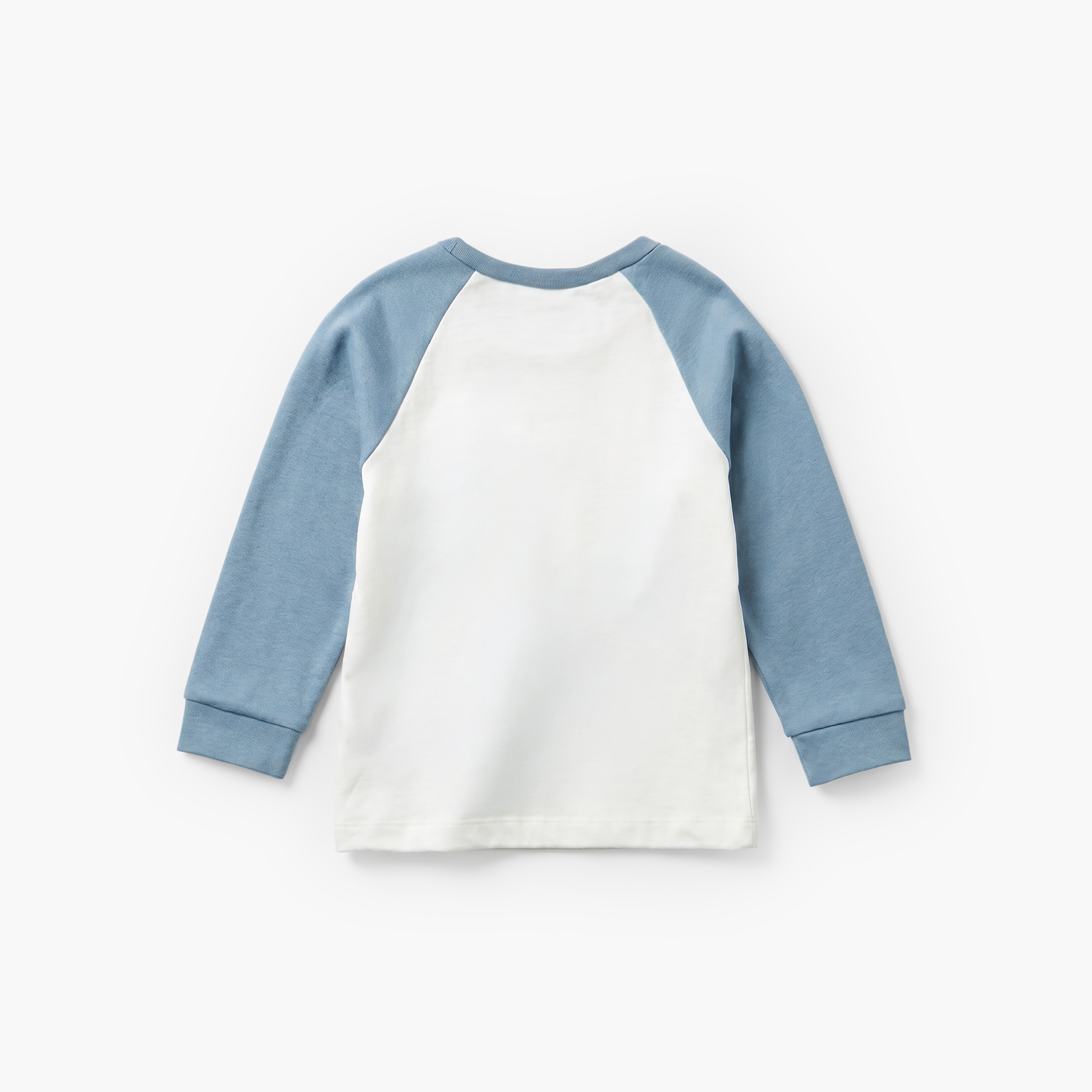 Juniors Cotton Crew Neck Long Sleeves Pyjama Set with Spacecraft Print-baby-boys-clothing-nightwear-pyjamasets-image-4