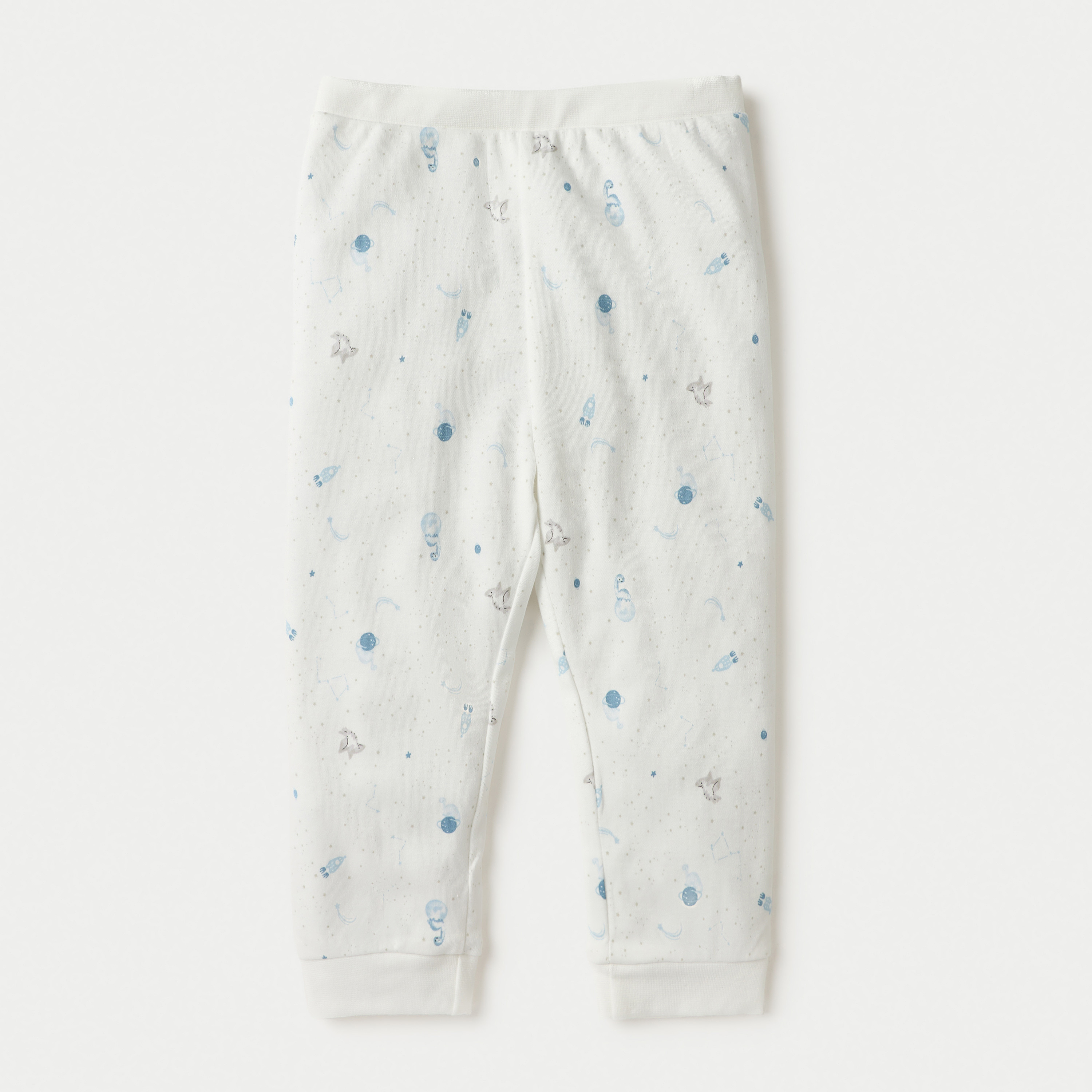 Juniors Printed Long Sleeves T-shirt and Pyjama Set-baby-boys-clothing-nightwear-pyjamasets-image-3