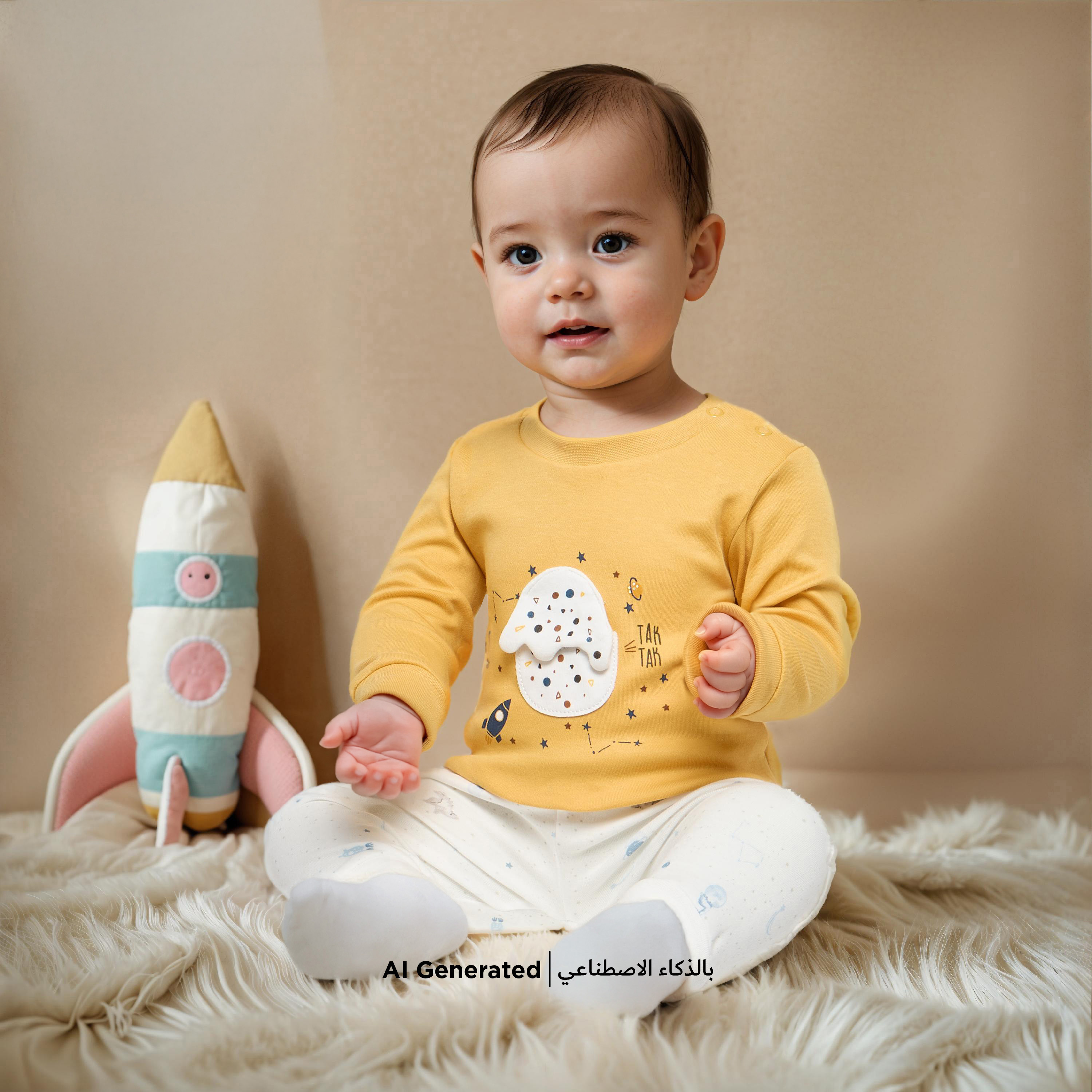 Juniors Printed Long Sleeves T-shirt and Pyjama Set-baby-boys-clothing-nightwear-pyjamasets-image-6