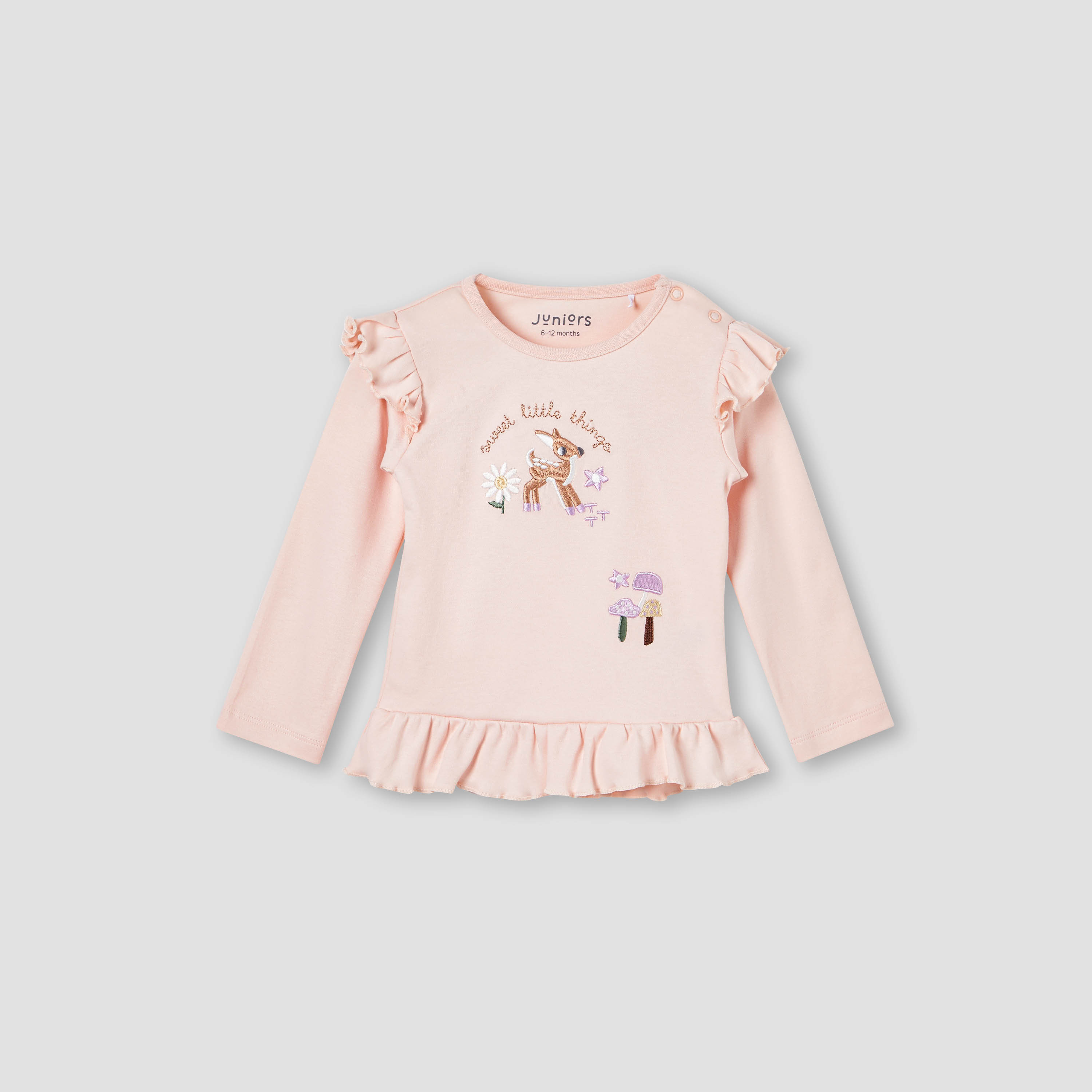 طقم تيشيرت بأكمام طويلة وطبعات مع بنطلون بيجاما من جونيورز-baby-boys-clothing-nightwear-pyjamasets-image-2