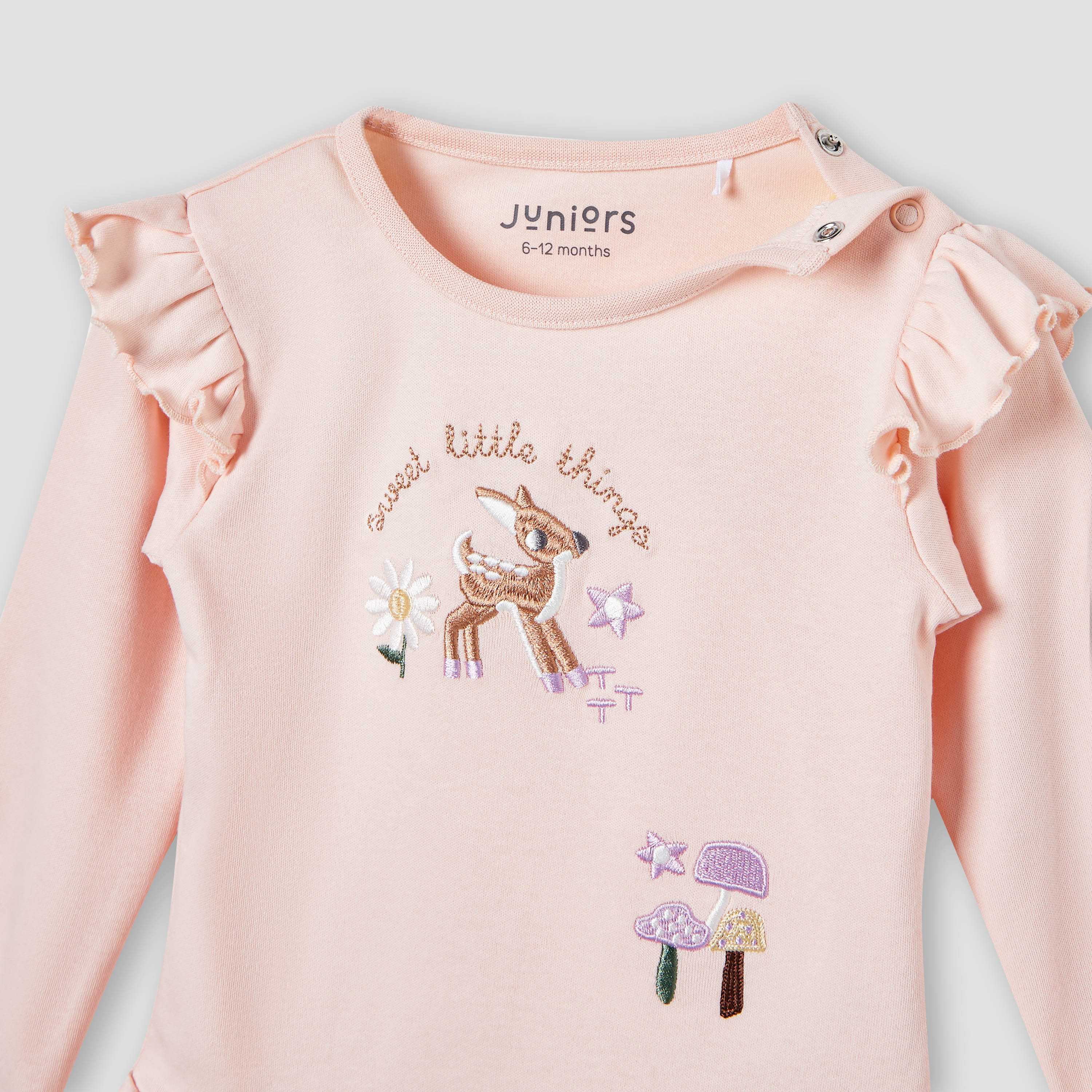 طقم تيشيرت بأكمام طويلة وطبعات مع بنطلون بيجاما من جونيورز-baby-boys-clothing-nightwear-pyjamasets-image-7