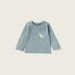 Juniors Dinosaur Print Long Sleeve T-shirt and Pyjama Set-Pyjama Sets-thumbnail-2