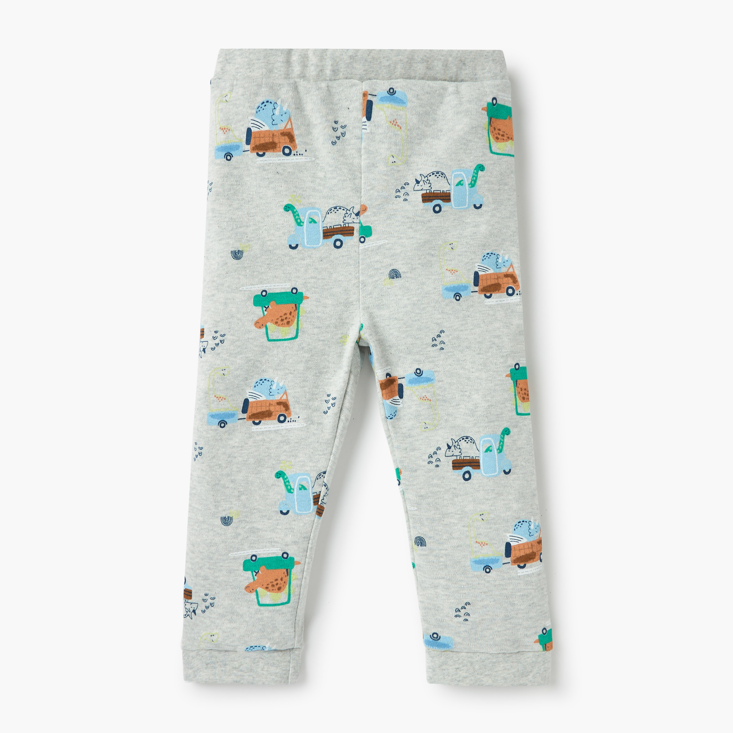 طقم بيجاما وتيشيرت بطبعات حيوانات من جونيورز-baby-boys-clothing-nightwear-pyjamasets-image-4