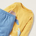 Juniors All-Over Dinosaur Applique T-shirt and Elasticated Pyjama Set-Pyjama Sets-thumbnailMobile-3