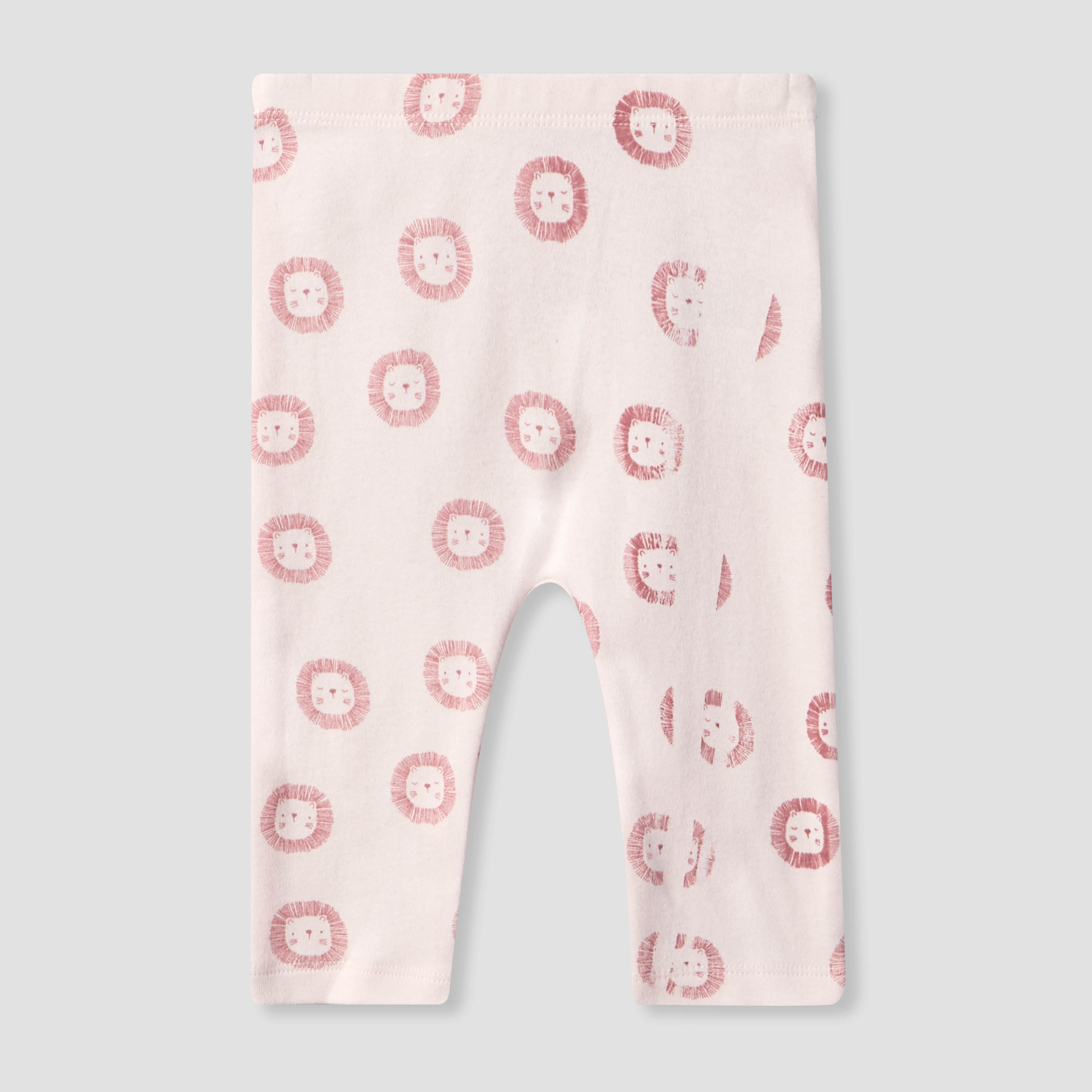 Juniors Cotton Crew Neck Long Sleeves Pyjama Set with Lion Print-baby-girls-clothing-nightwear-pyjamasets-image-4