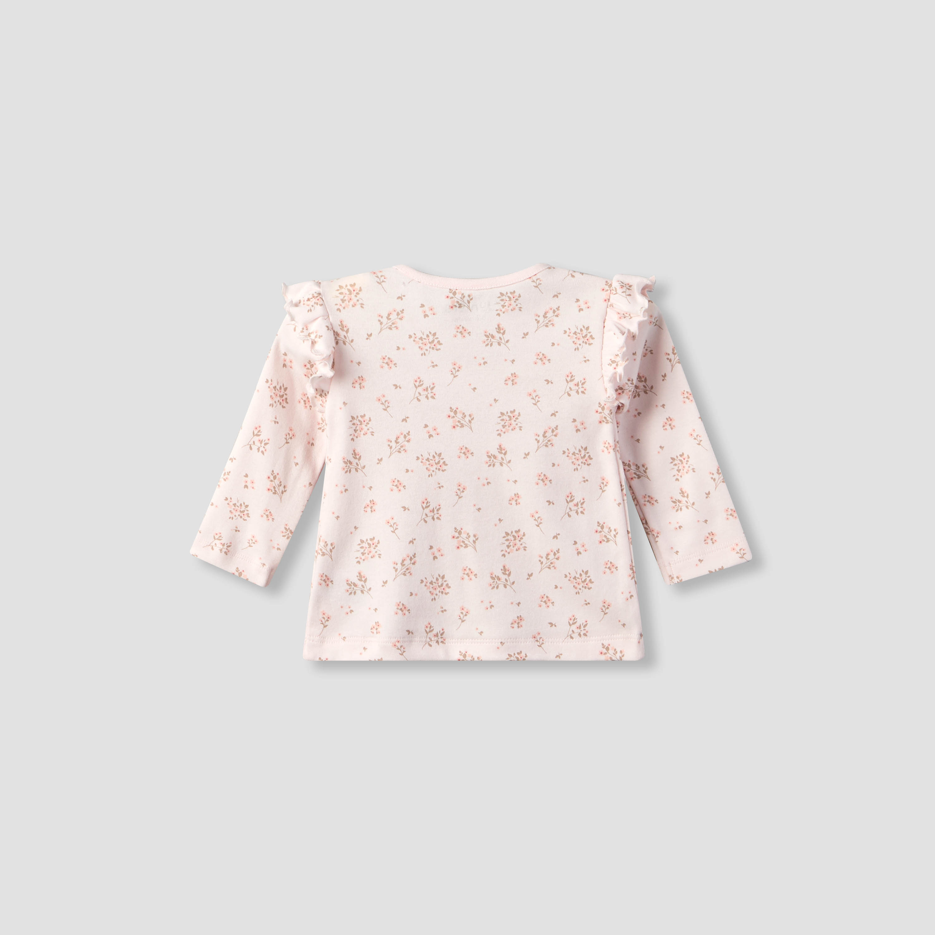 Juniors Cotton Crew Neck Long Sleeves Pyjama Set with Floral Print-baby-girls-clothing-nightwear-pyjamasets-image-5