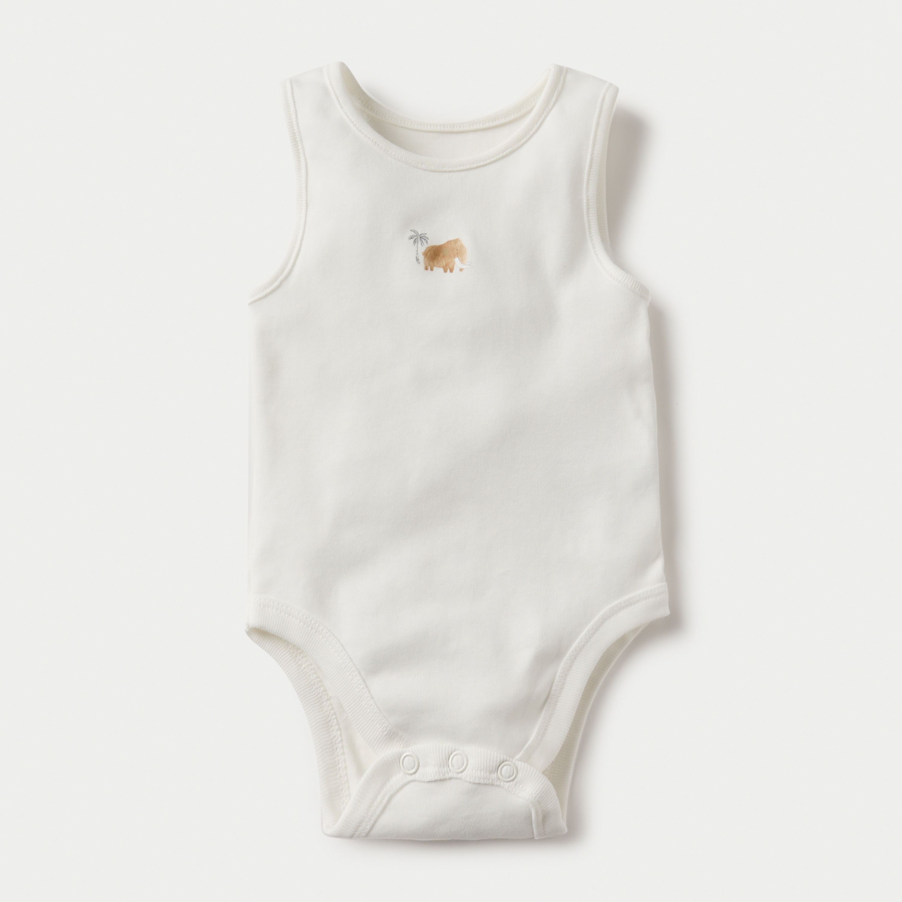 طقم بودي سوت دون أكمام 5 قطع بزر إغلاق وطبعات من جونيورز-baby-boys-clothing-multipacks-image-6