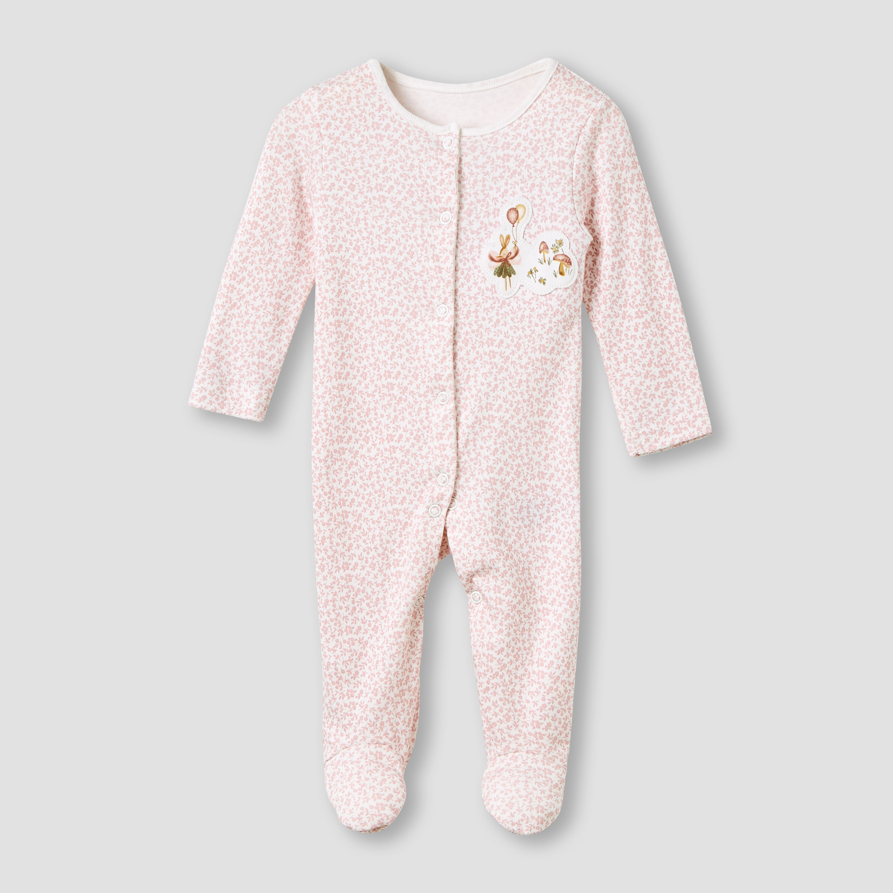 Juniors Crew Neck Sleepsuit with Print - Cotton - Long Sleeves - Set of 3-promo_babyshop_Buy2for115_QAT130126-image-3
