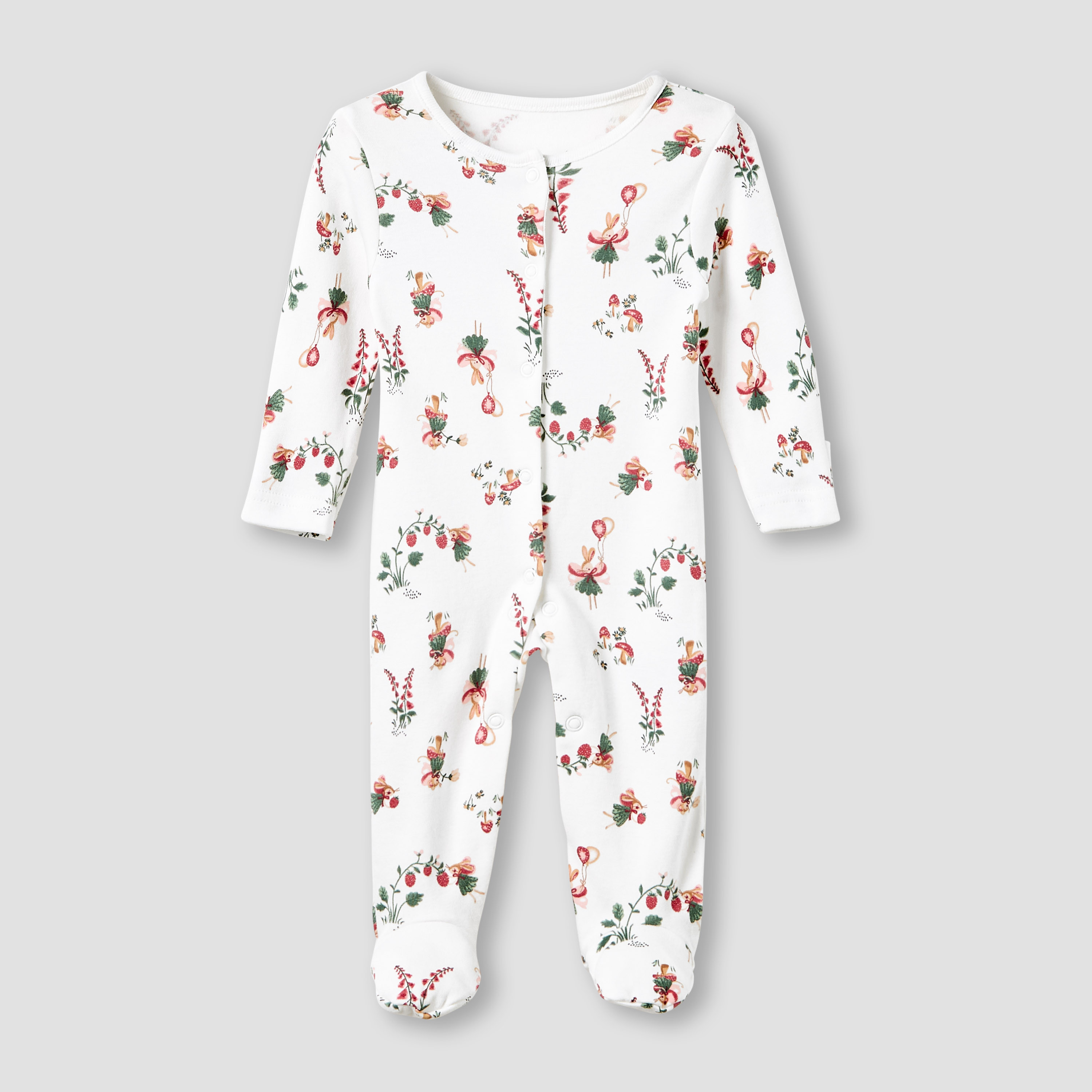 Juniors Crew Neck Sleepsuit with Print - Cotton - Long Sleeves - Set of 3-promo_babyshop_Buy2for115_QAT130126-image-4
