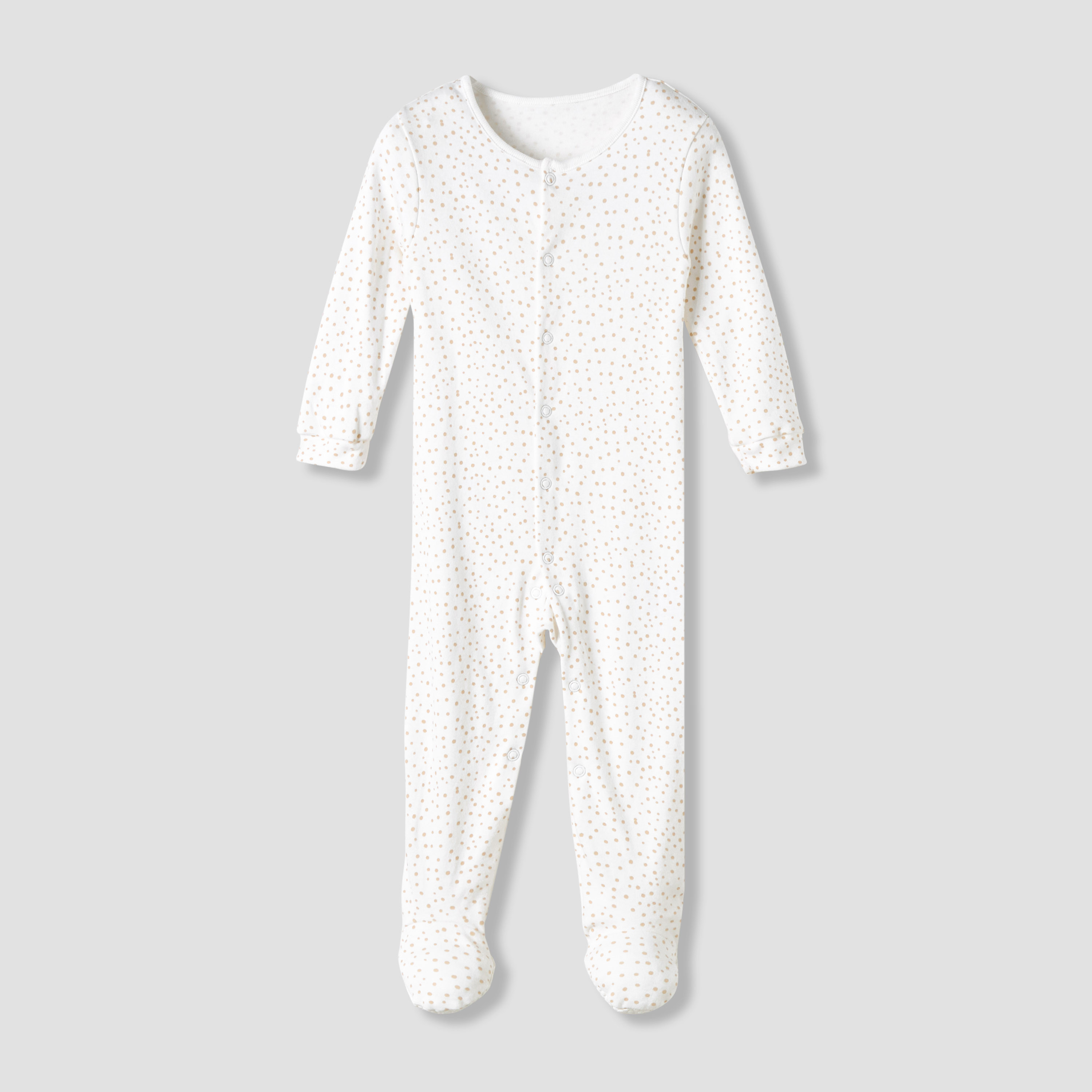 Juniors Round Neck Sleepsuit with Snap Button Closure - Cotton - Long Sleeves - Set of 3-promo_babyshop_Buy2for115_QAT130126-image-3