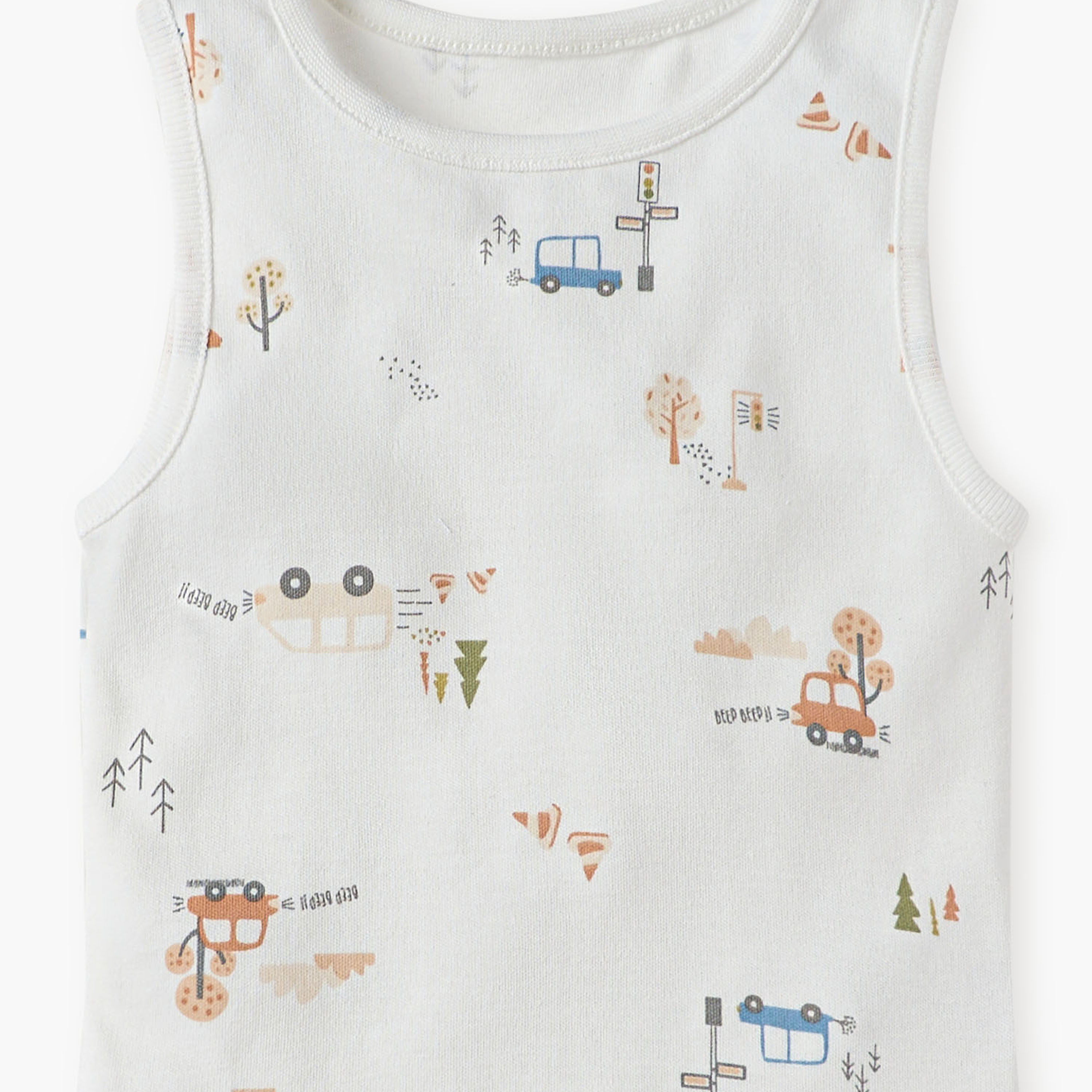 Juniors Printed Sleeveless Bodysuit - Set of 5-promo_babyshop_Buy2for115_KSA130126-image-11