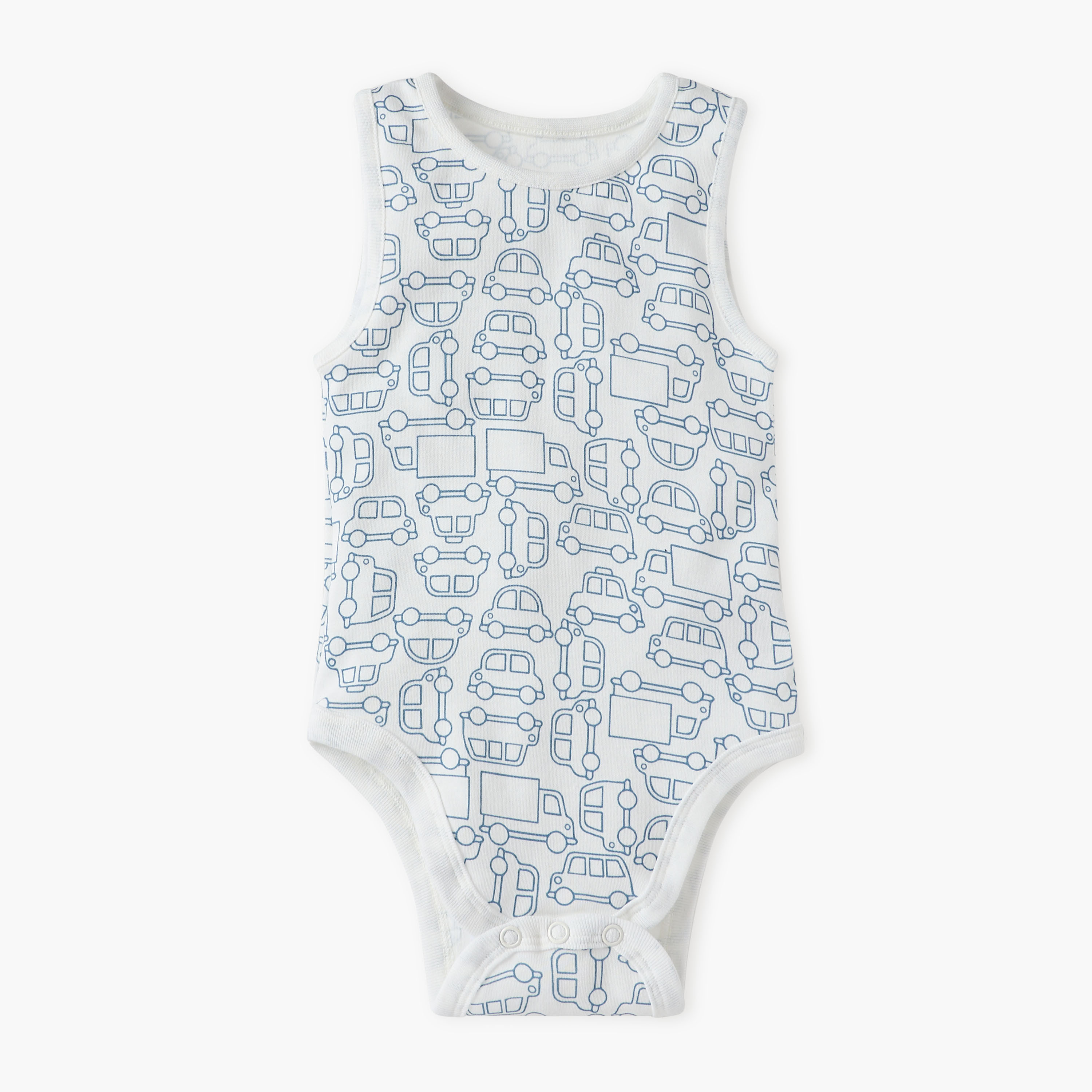 Juniors Printed Sleeveless Bodysuit - Set of 5-promo_babyshop_Buy2for115_KSA130126-image-3