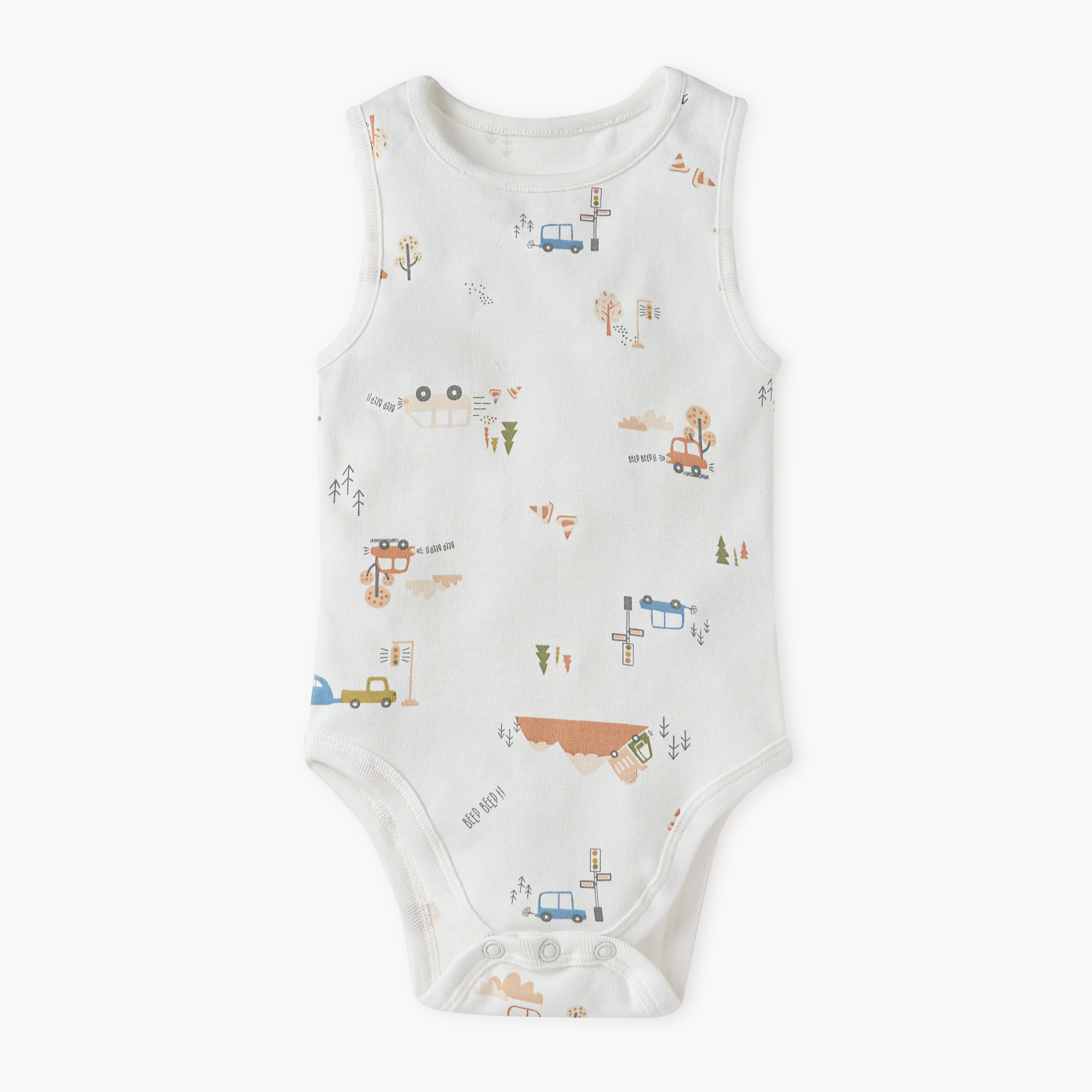 Juniors Printed Sleeveless Bodysuit - Set of 5-promo_babyshop_Buy2for115_KSA130126-image-4